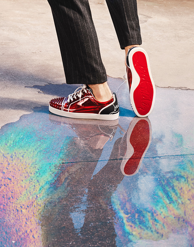 Colorful christian louboutin sneakers sale