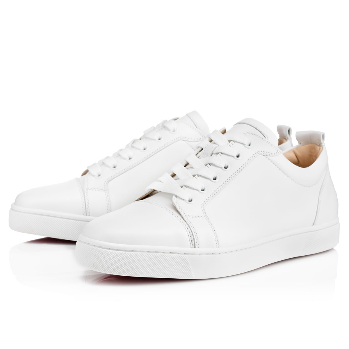 Louis Junior Sneakers Calf leather - White - Christian Louboutin