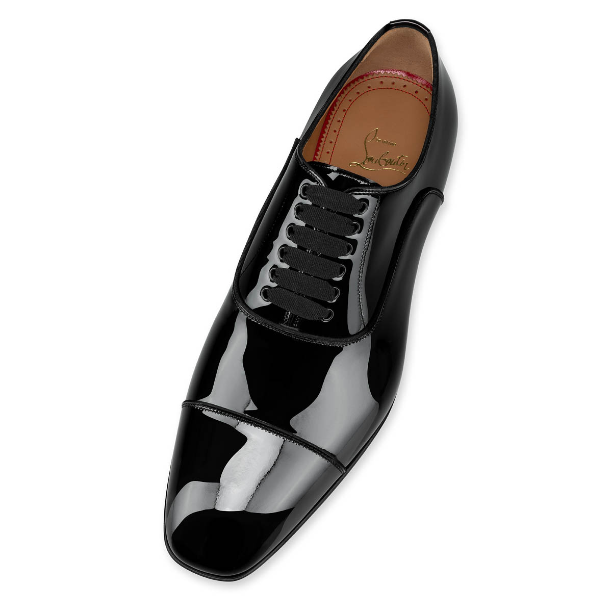 Greggo - Oxfords - Patent calf leather - Black - Men - Christian Louboutin  Portugal