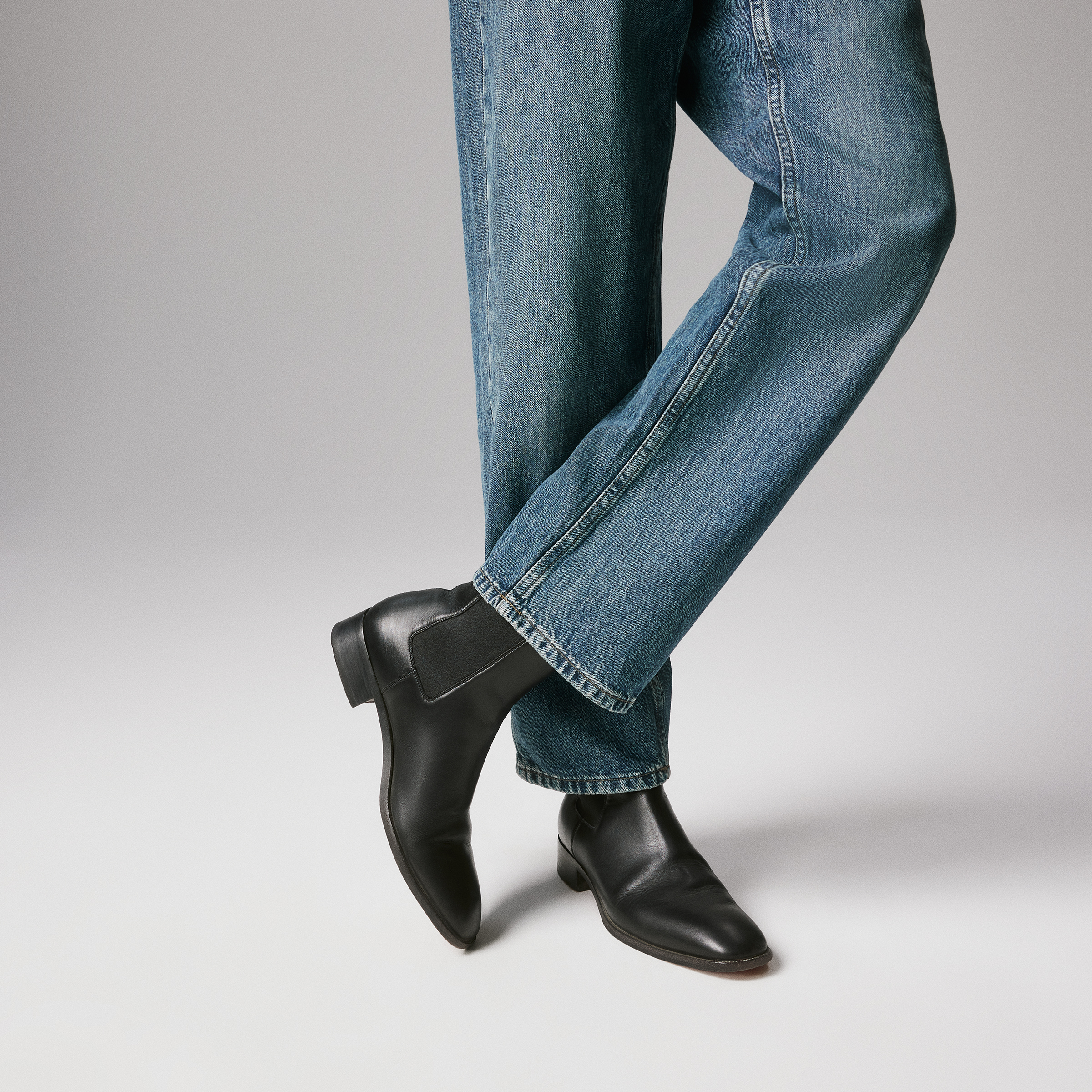Samson - Boots - Smooth calf leather - Black - Men - Christian
