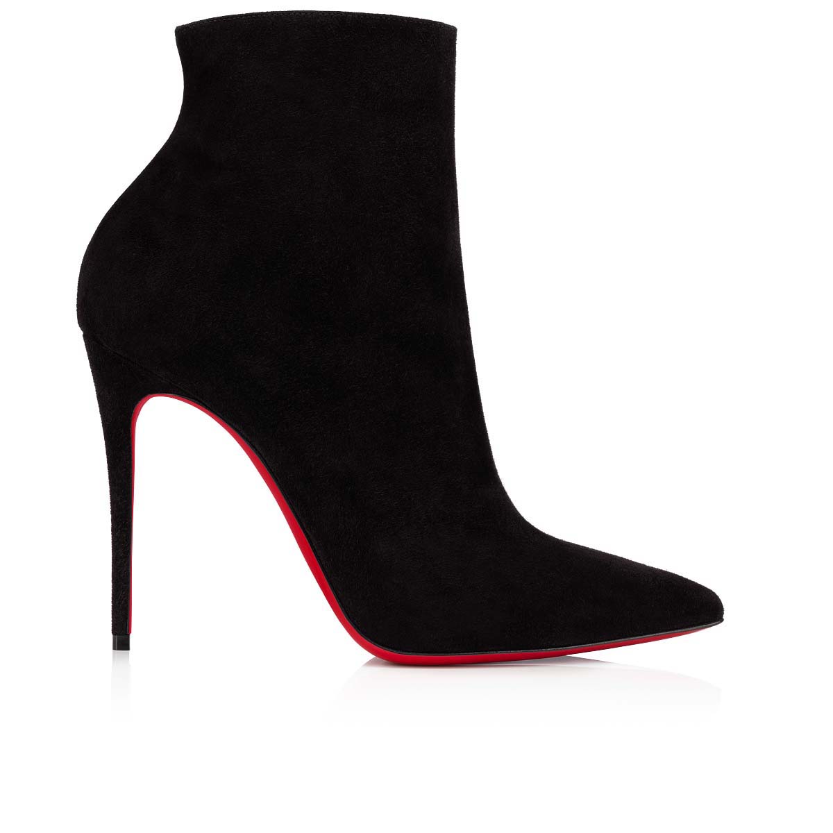 So Kate Booty Bottines 100 mm Veau velours Noir Femme Christian Louboutin France
