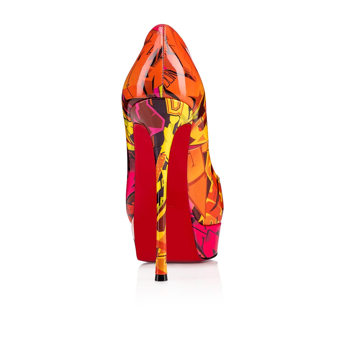 FETISH PEEP 150 150 MULTI/LOUBI Patent - Shoes - Women