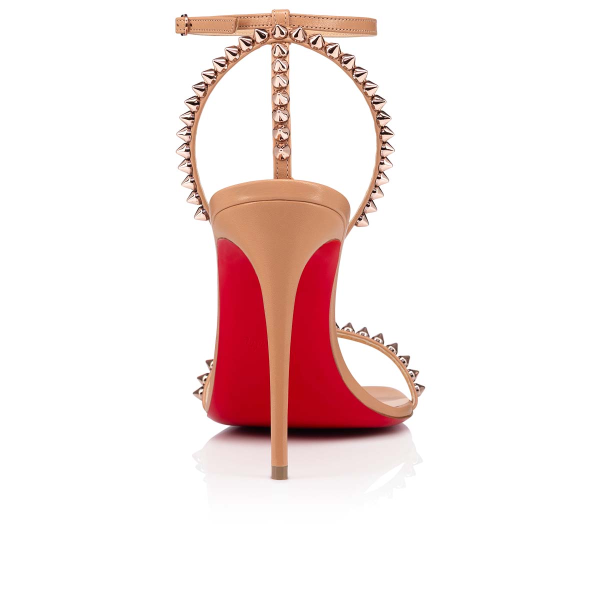 So Me 100 mm Sandals Kid leather Blush Women Christian Louboutin United Kingdom