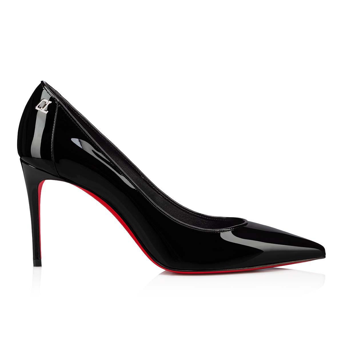 Sporty Kate - 85 mm Pumps - Patent calf - Black - Women 