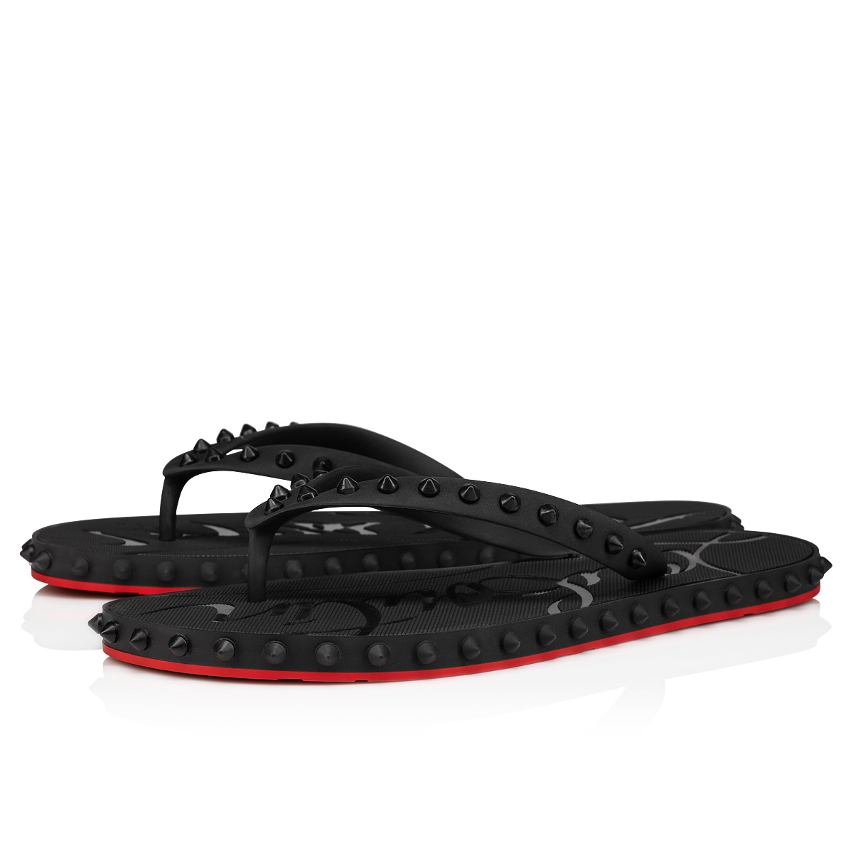 Super Loubi Flip man - Flip flops - Rubber - Black - Men - Christian  Louboutin Croatia