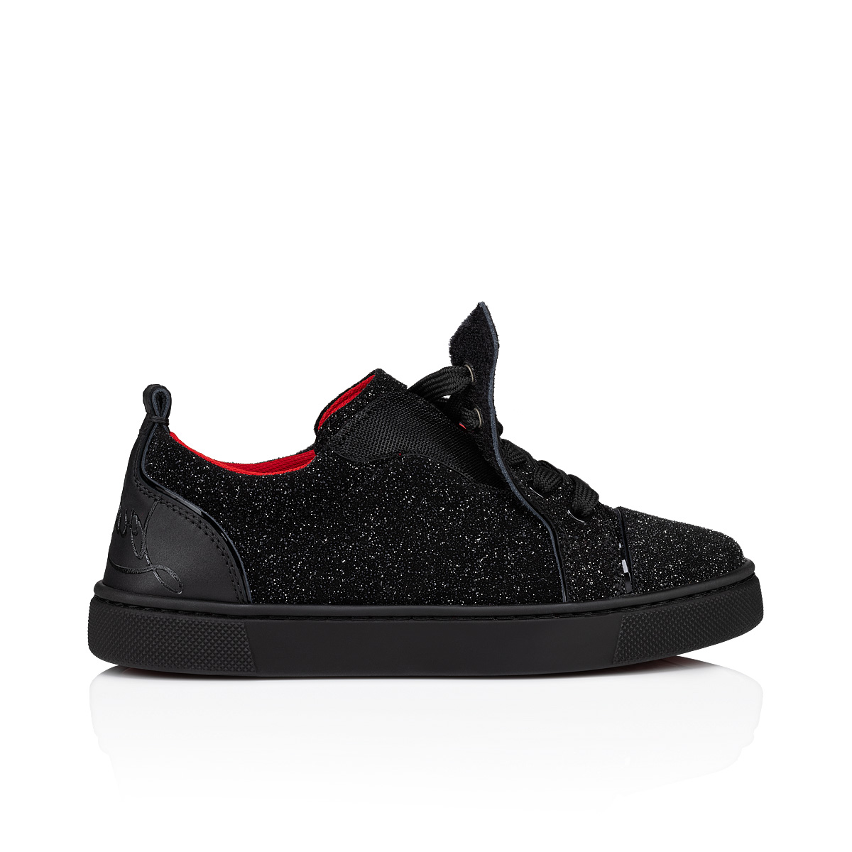 Funnyto Sneakers Leather Comete Black Kids Christian Louboutin Switzerland