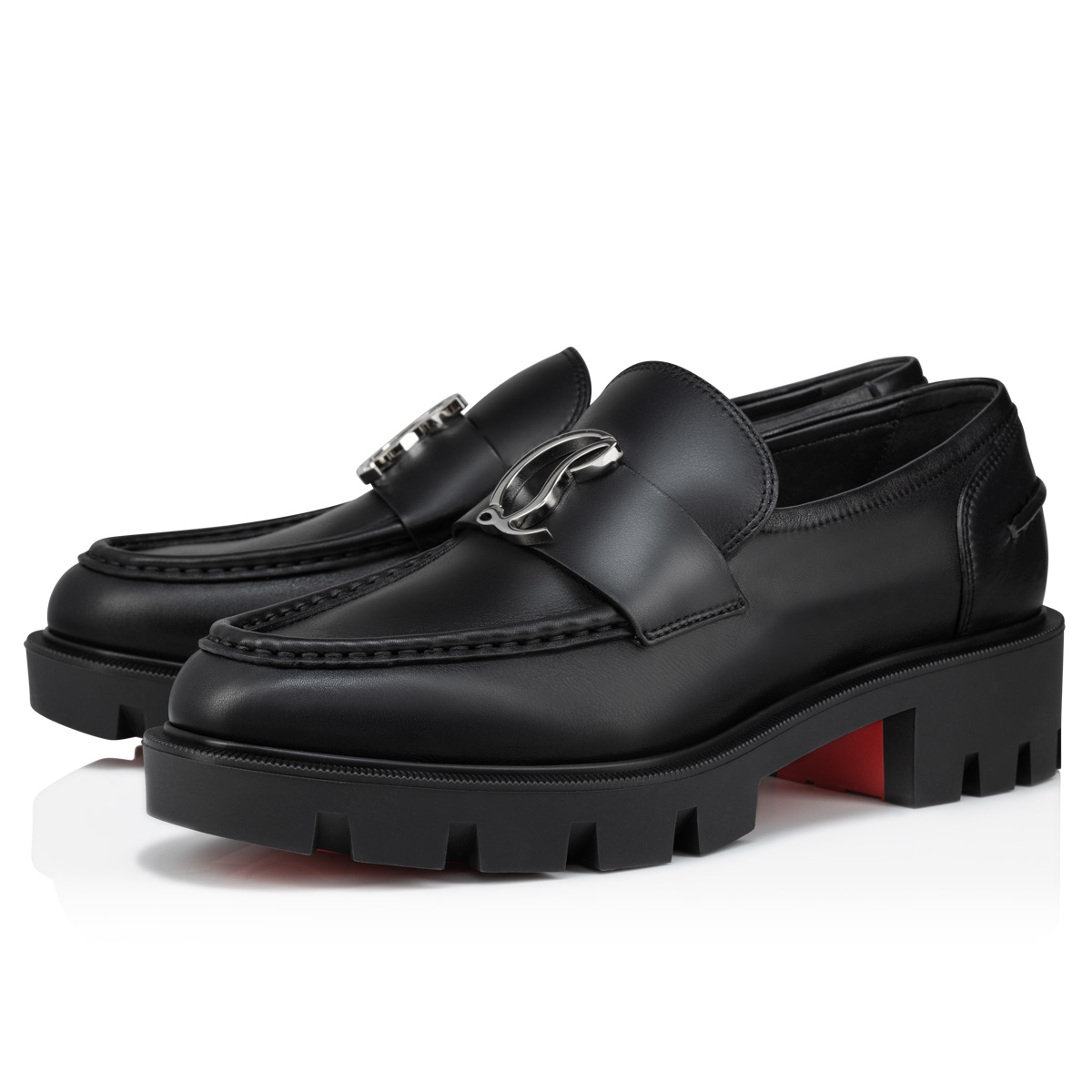 Christian louboutin flat calf best sale