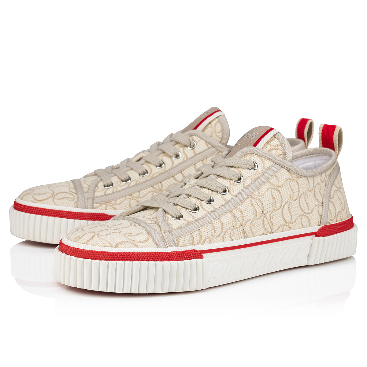 Pedro Junior Sneakers Jacquard monogram CL Natural Men