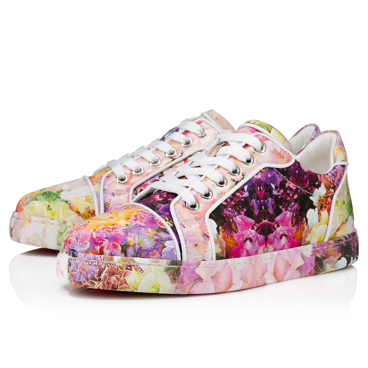 Pink christian shop louboutin sneakers