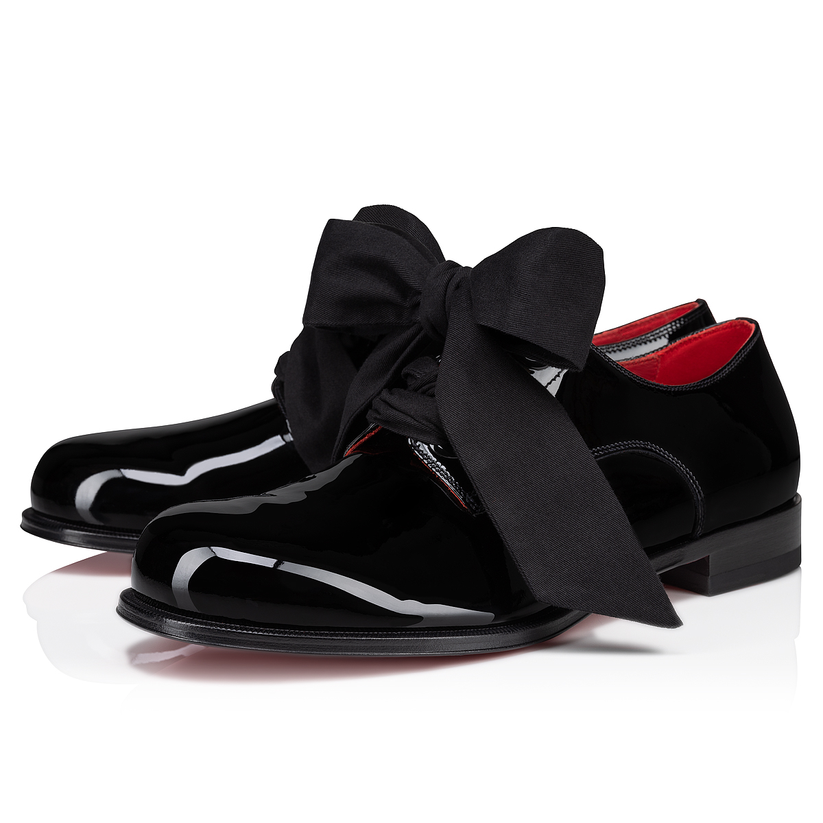 Louboutin black hot sale