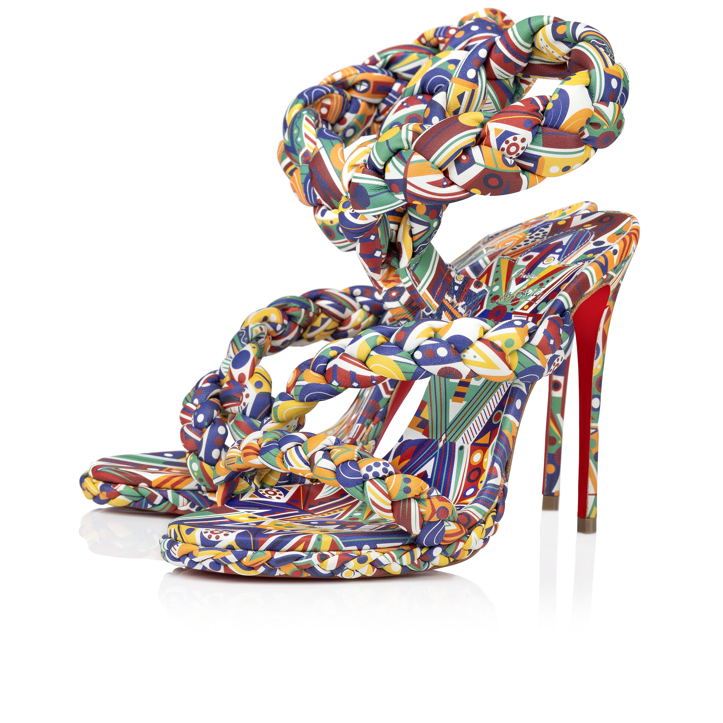 Fatima Sandales 120 Mm Cuir Nappa Wamims Multicolore Femme fatima-sandales-120-mm-cuir-nappa-wamims-multicolore-femme