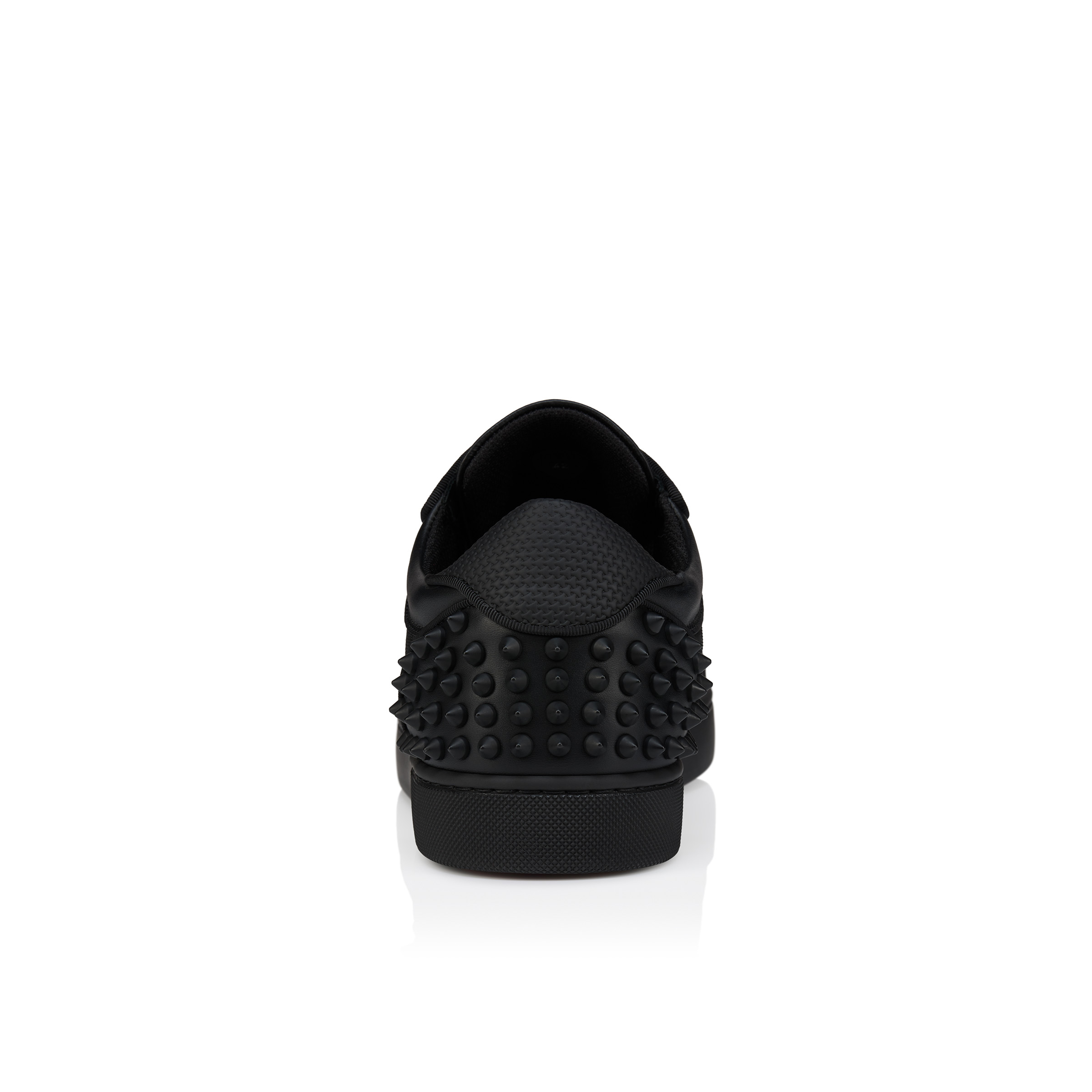 Seavaste 2 - Sneakers - Calf leather, jacquard and spikes - Black