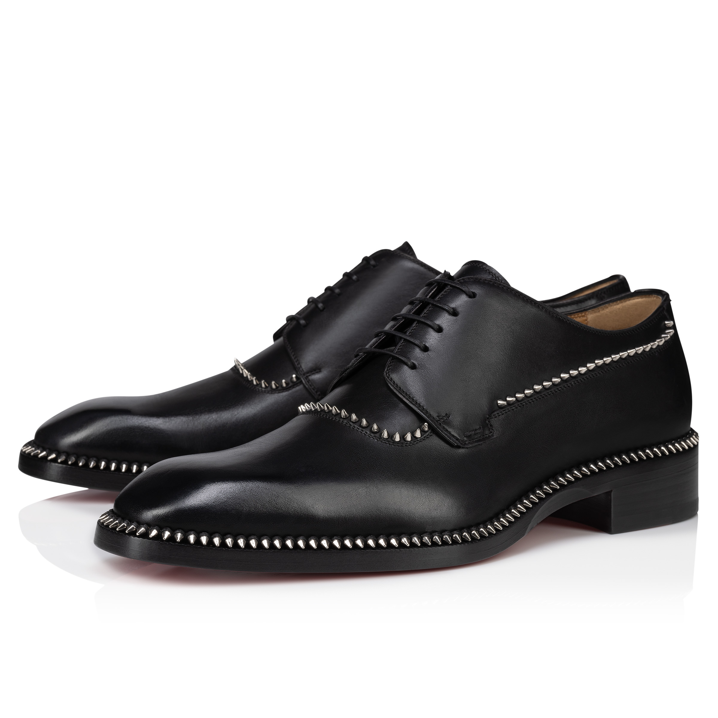 Cocoriclou Derbies Calf leather Black Men Christian Louboutin Belgium
