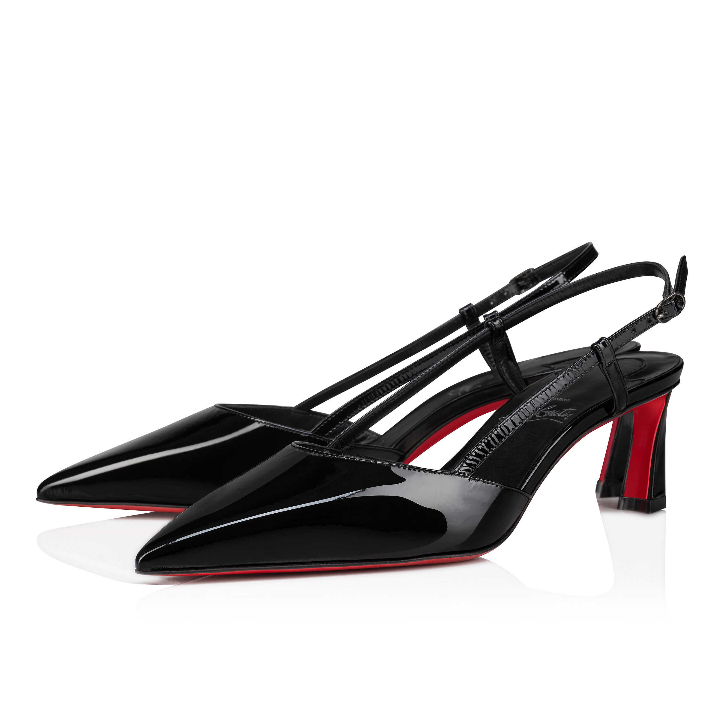 Louboutin slingback heels top