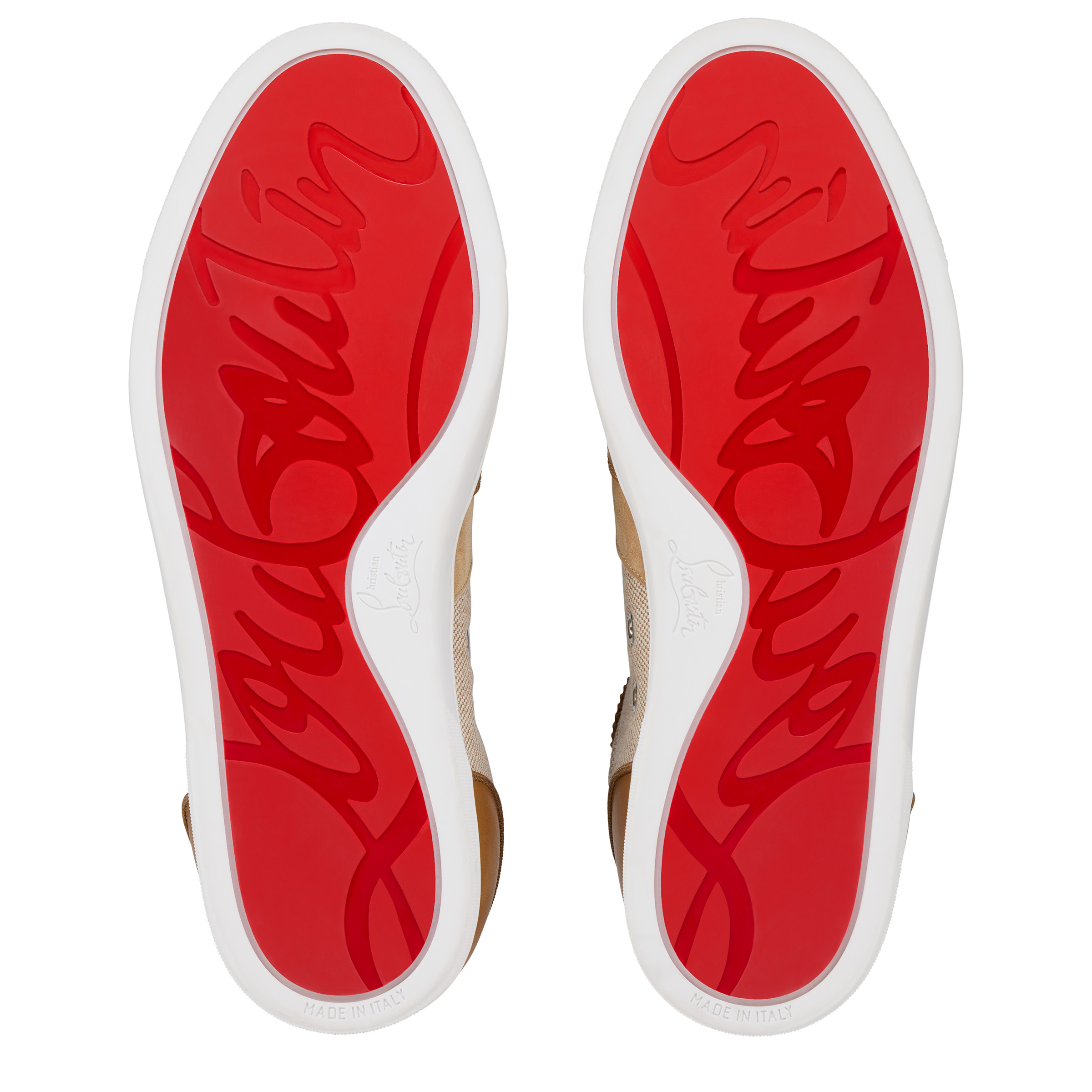 スニーカー Christian Louboutin 'Tutti Rui' sneakers (1250827 F702) Tutti Rui - Sneakers - Laminated calf leather - Silver