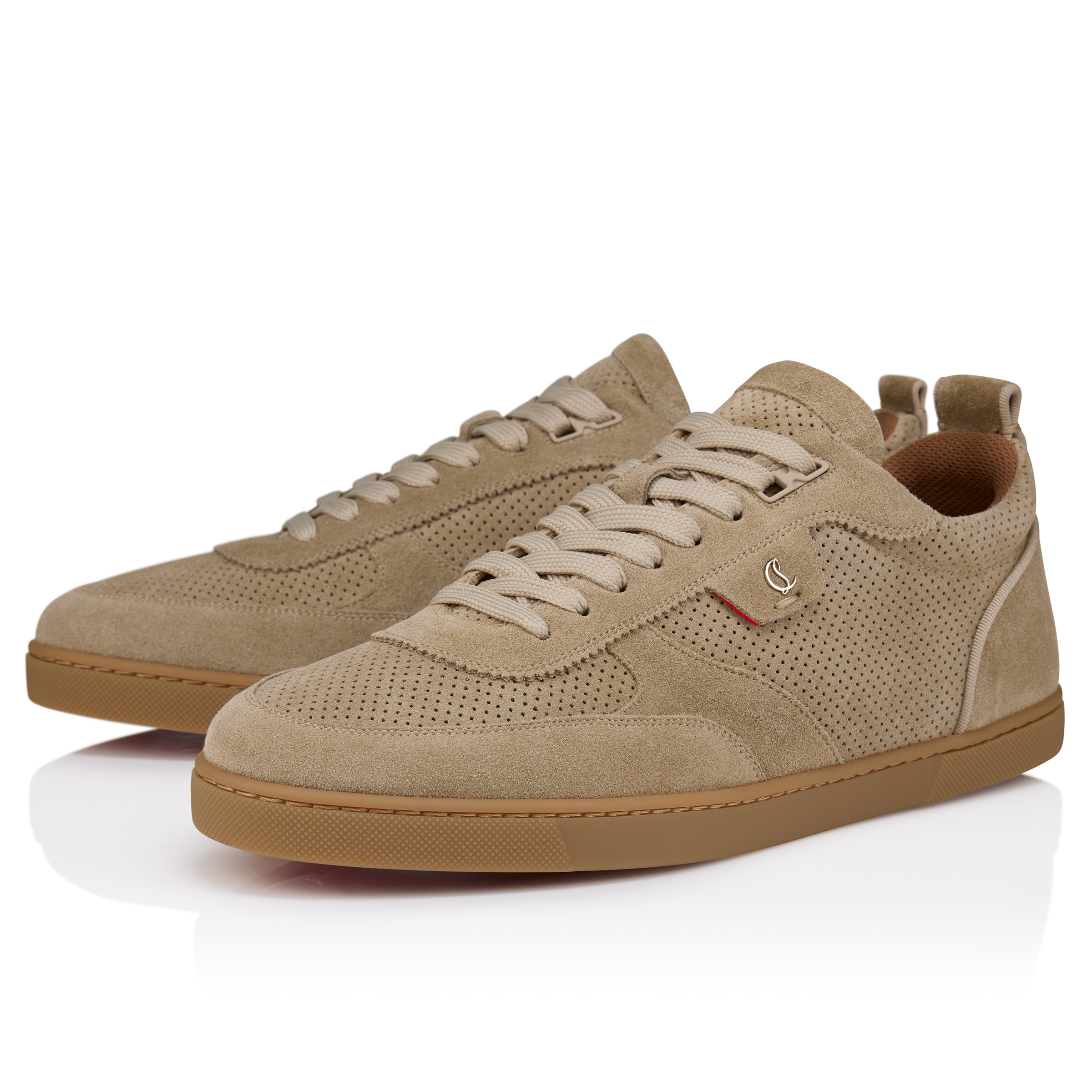 25SS【ルブタン】Tutti Rui スニーカー リバースカーフレザー Tutti Rui - Sneakers - Reversed calf leather - Saharienne