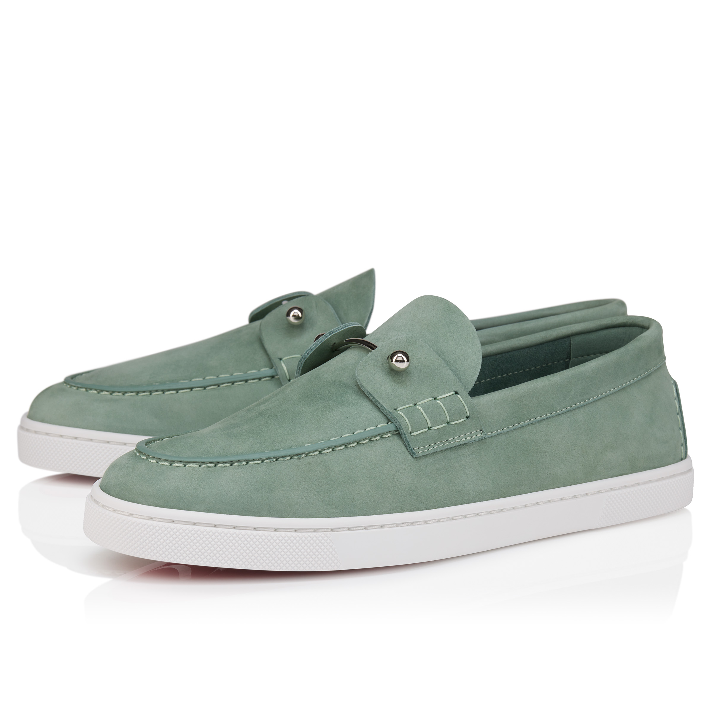 Chambeliboat - Loafers - Reversed nubuck leather - Manuka