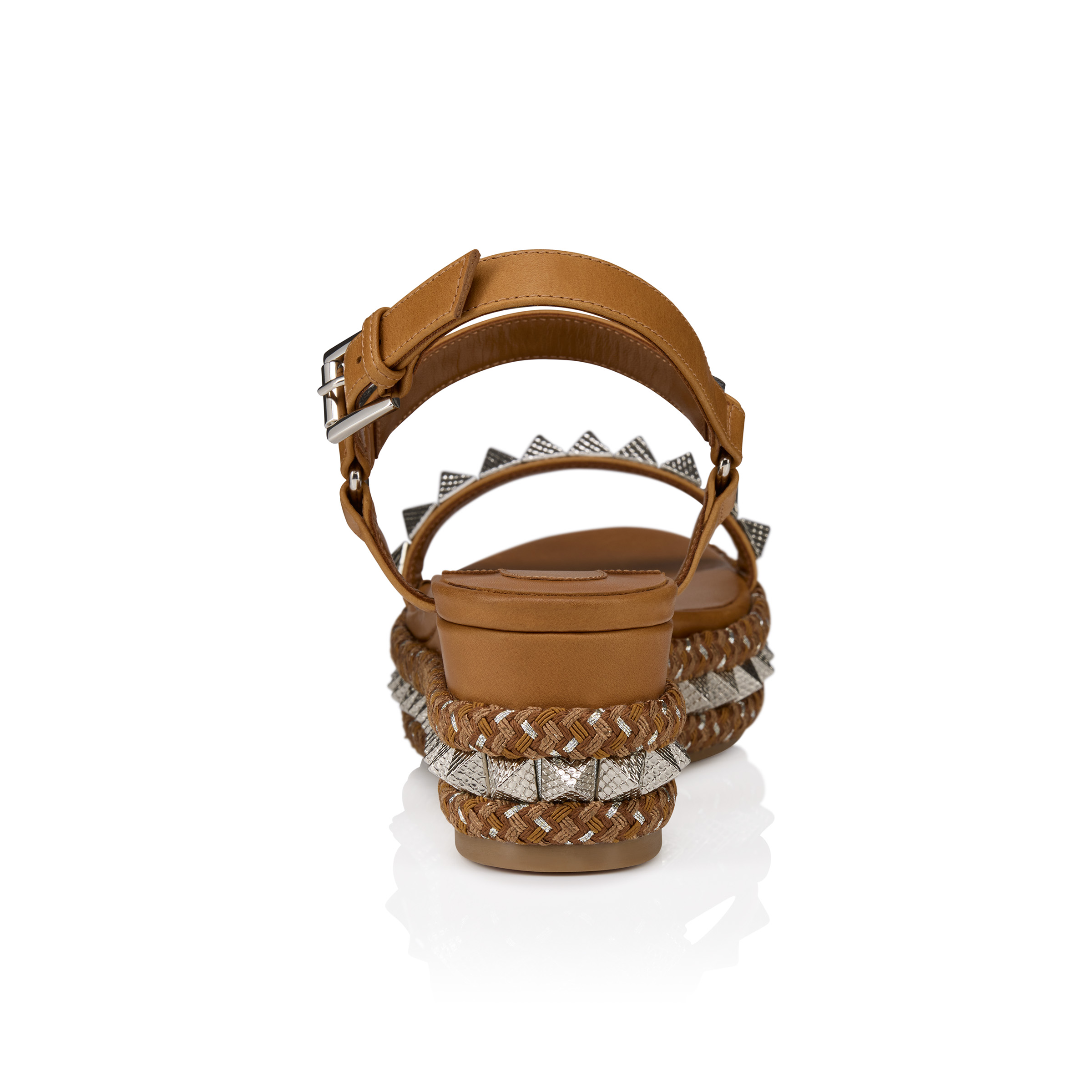 Pyraclou - 60 mm Espadrilles - Waxed calf leather - Terra Pyraclou - 60 mm Espadrilles - Waxed calf leather - Terra