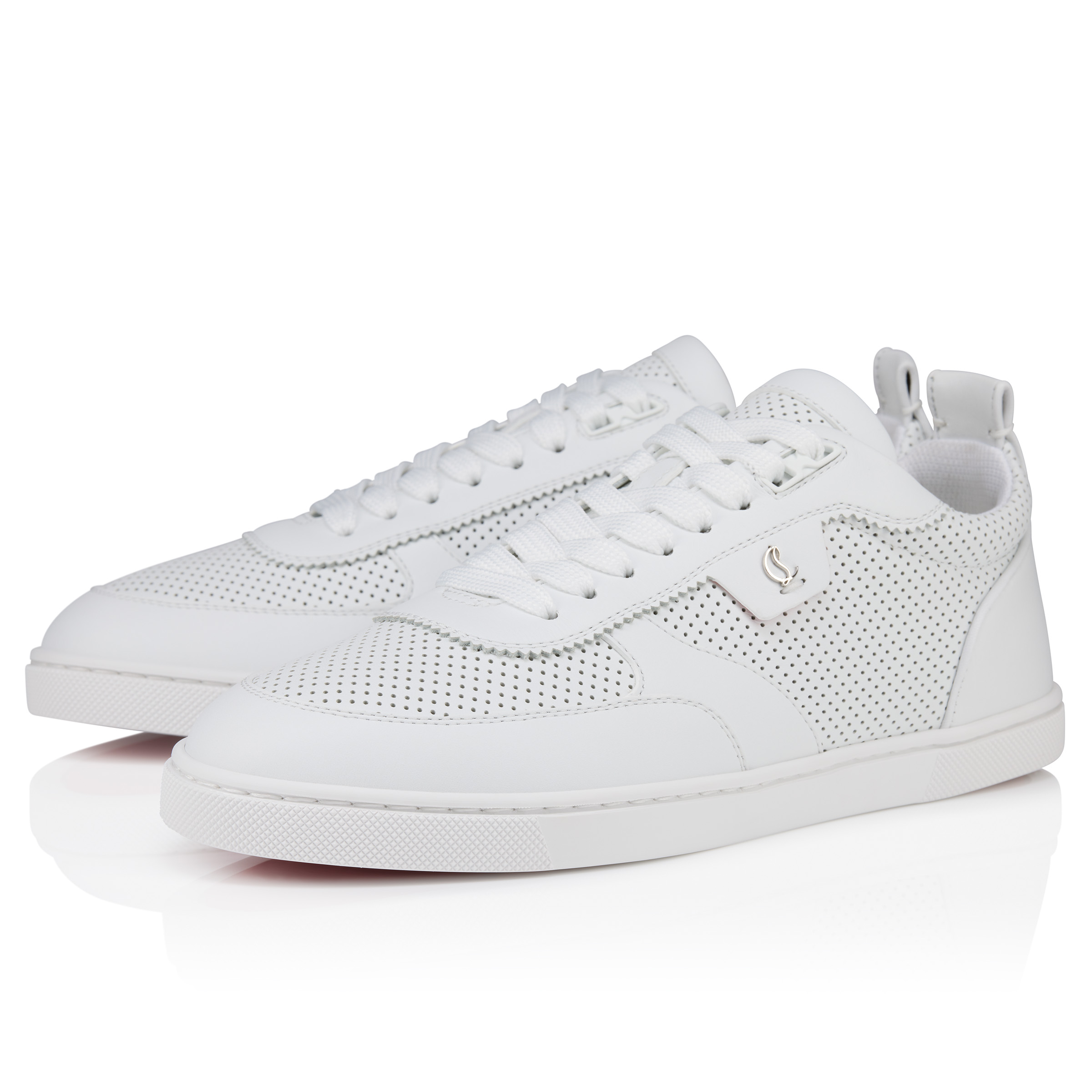 Tutti Rui - Sneakers - Reversed calf leather - White - Women