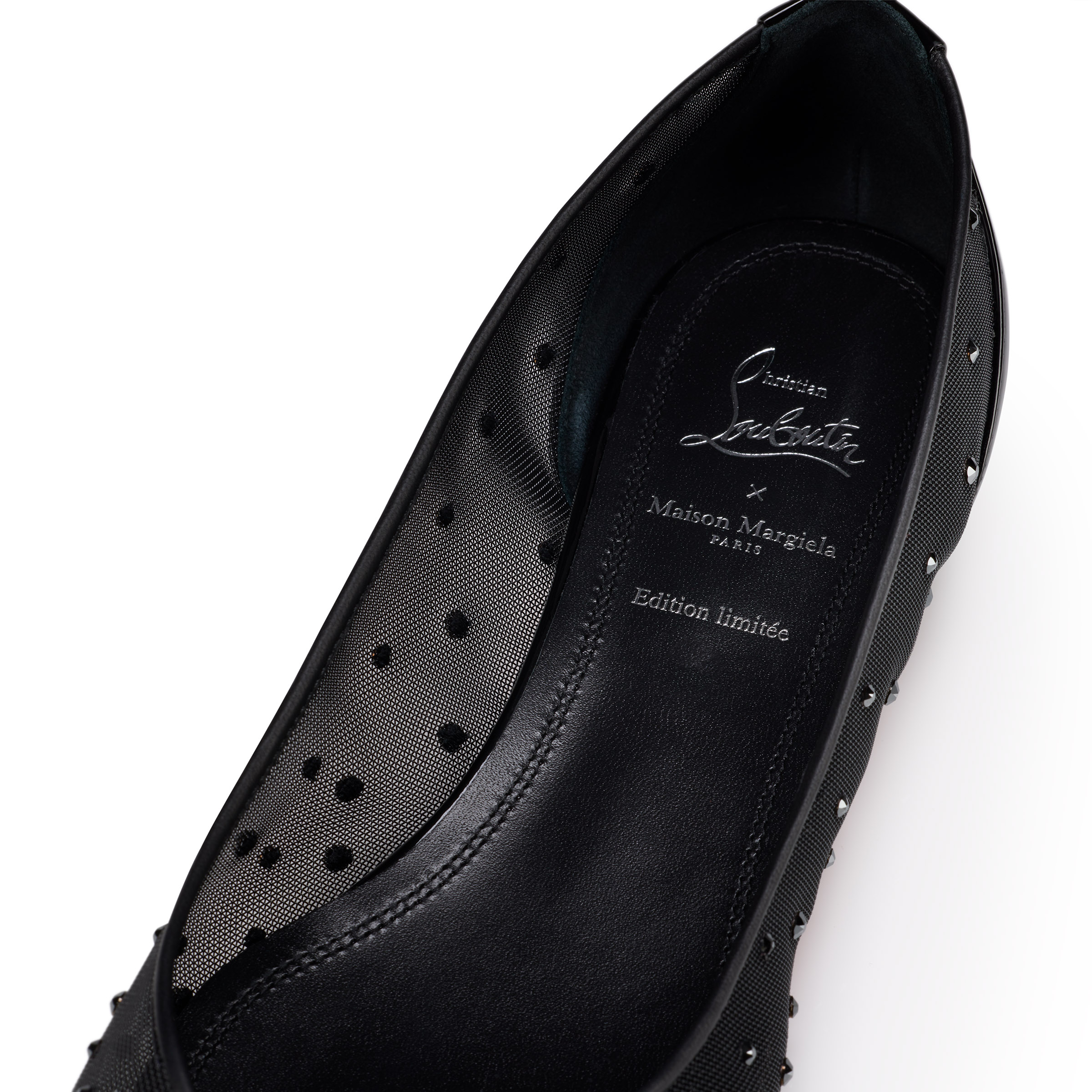 Marlougiela Strass - Ballerinas - Strass mesh and laminated