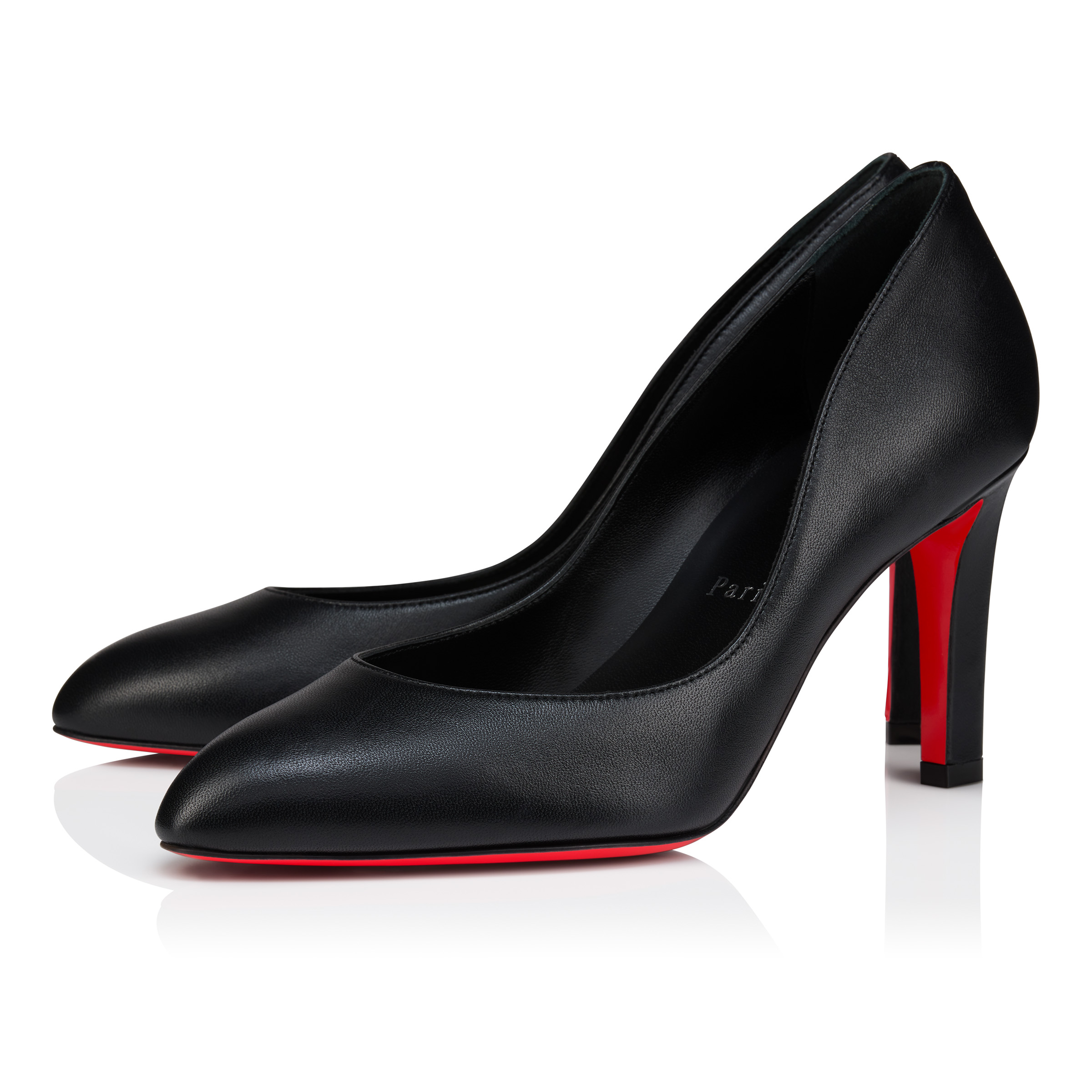 Fannylove - 85 mm Pumps - Lamb nappa leather - Black - Women