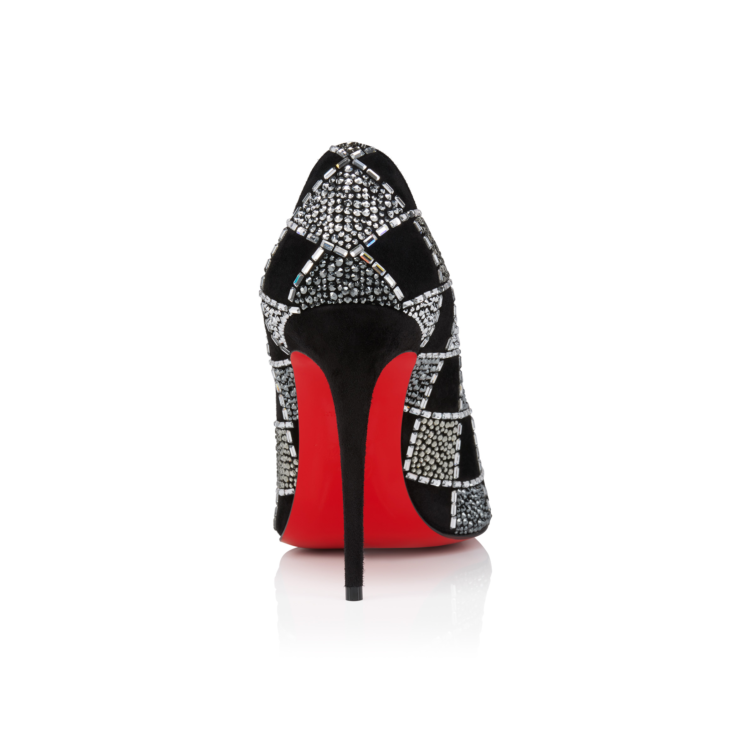 Doria - 100 mm Pumps - Veau velours - Black - Women - Christian