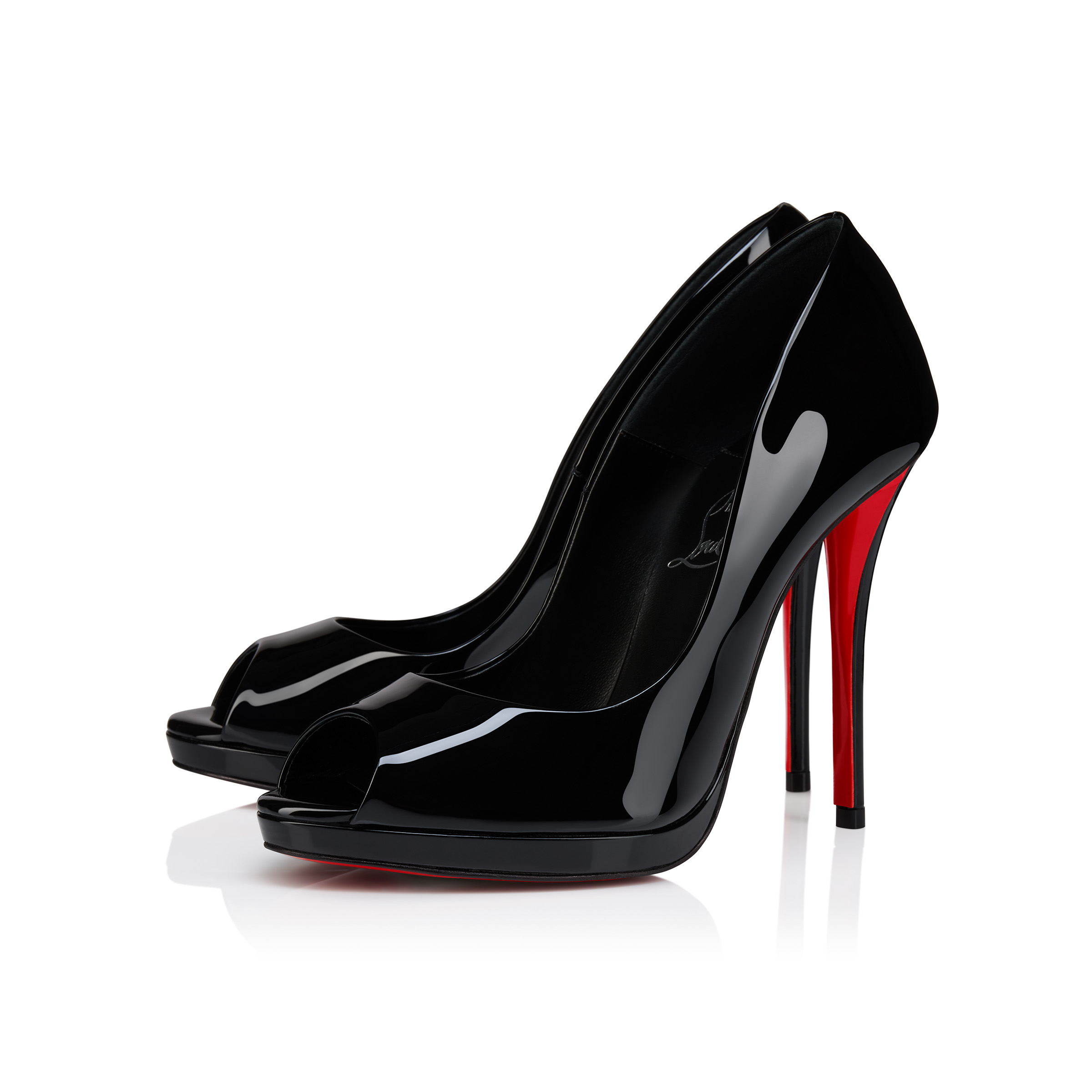 Lady Z - 120 mm Pumps - Lak kalfsleer - Zwart - Dames - Christian