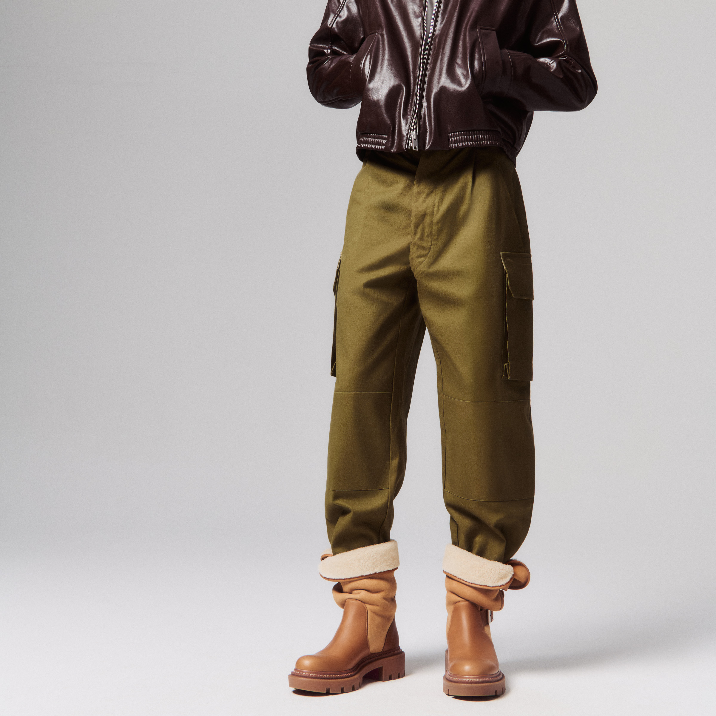 Randy College - Stiefel - Gewachstes Kalbsleder - Terra - Herren