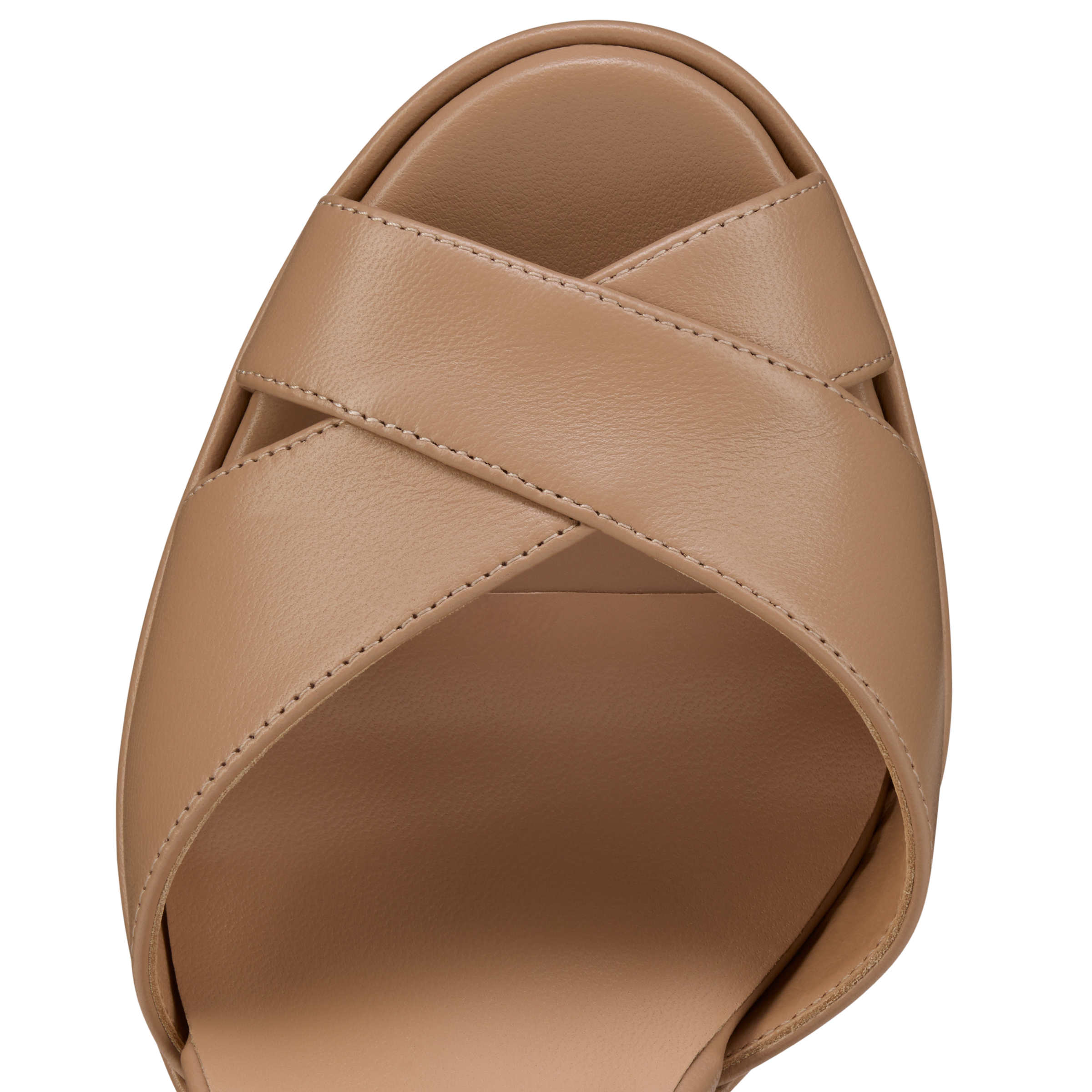 Cora - 100 mm Sandals - Lamb nappa leather - Blush - Women