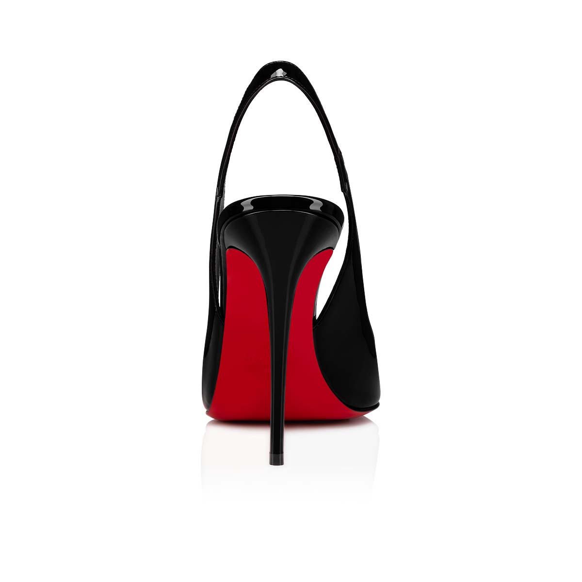 Hot Chick Sling - 100 mm Slingback pumps - Patent calf