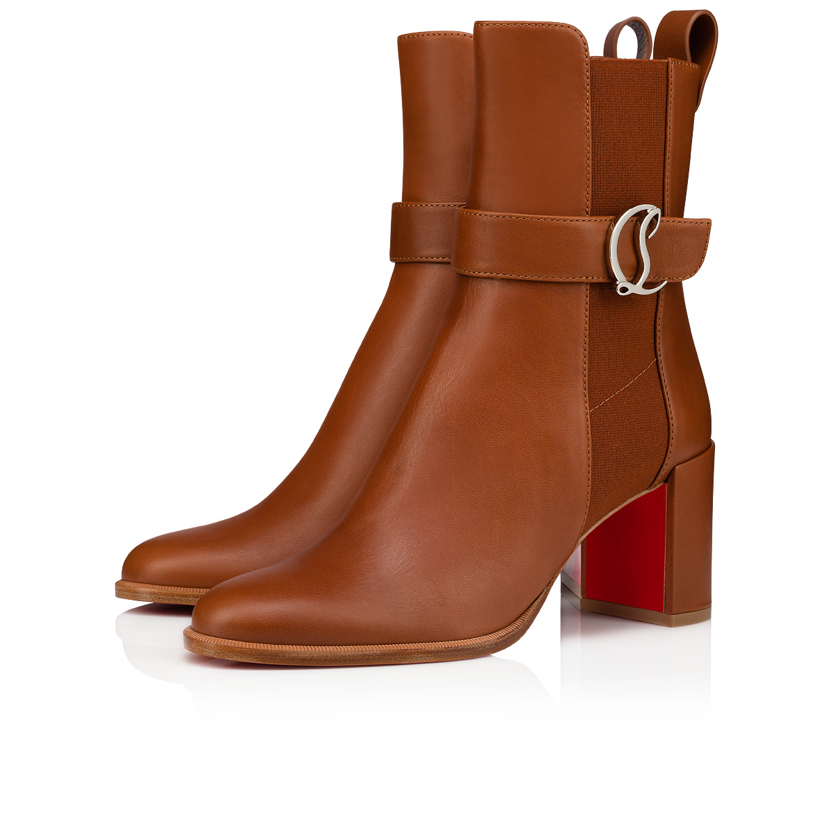 cl-chelsea-booty-bottines-70-mm-cuir-de-veau-cuoio-femme