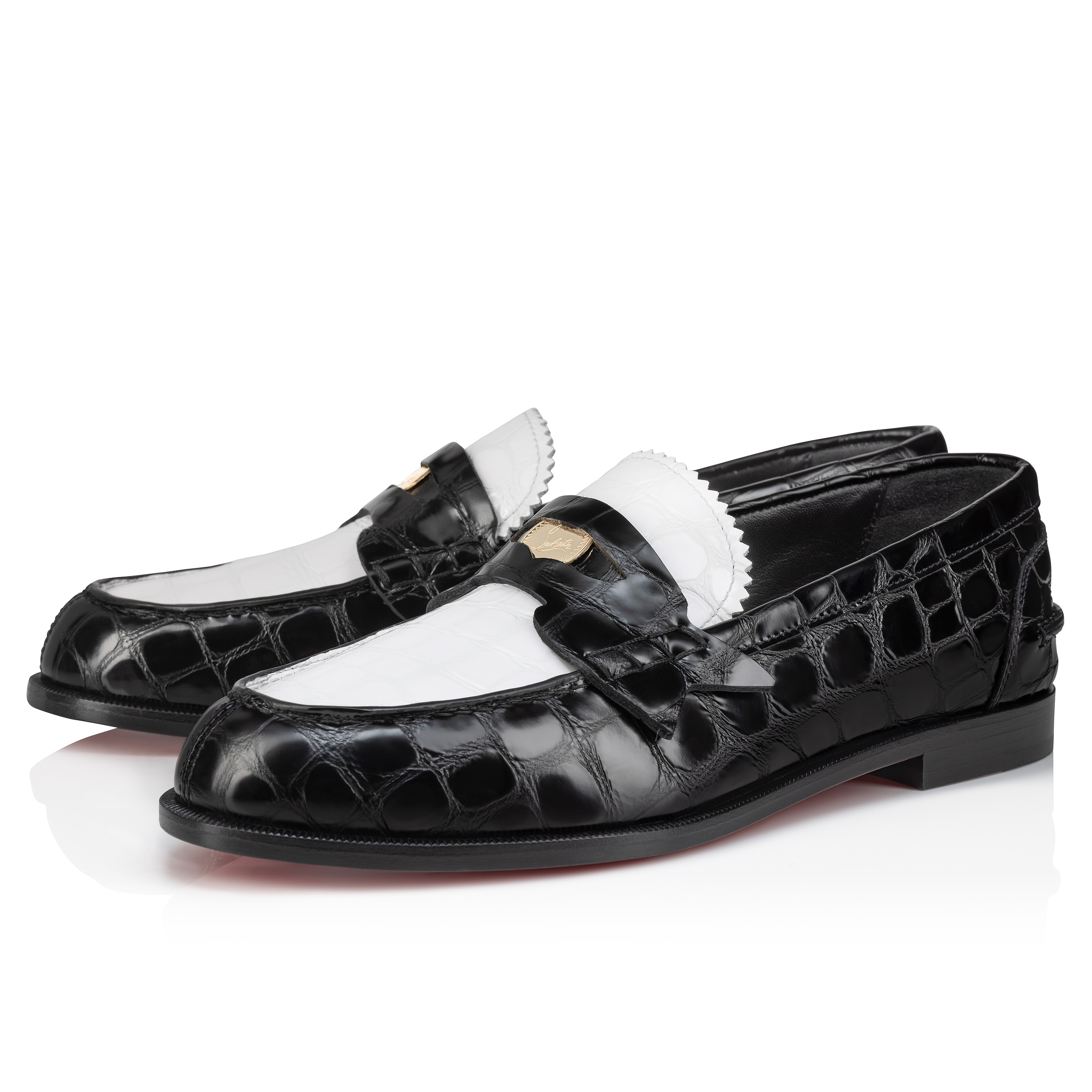 Christian louboutin women's loafers discount