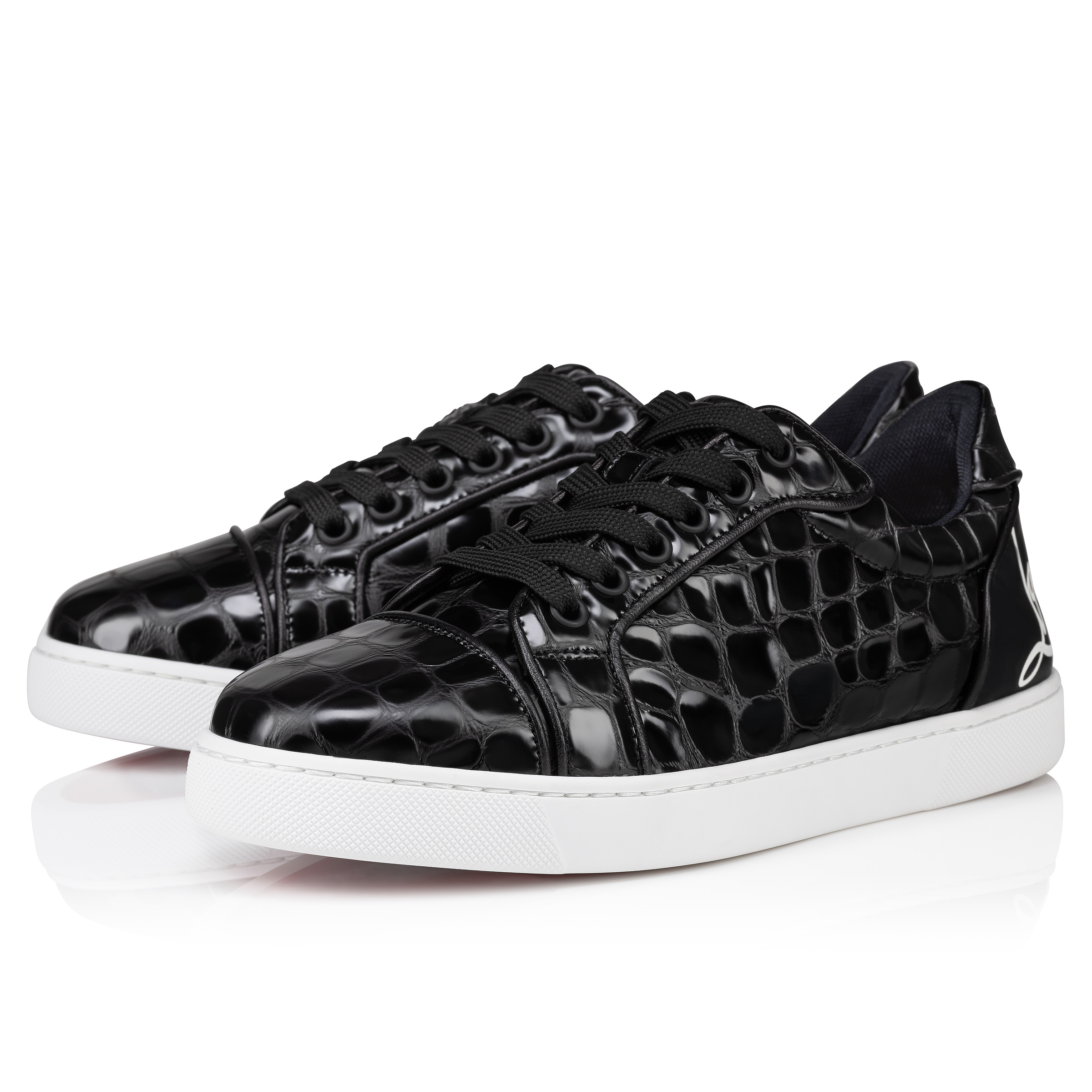 Christian louboutin black sneakers store