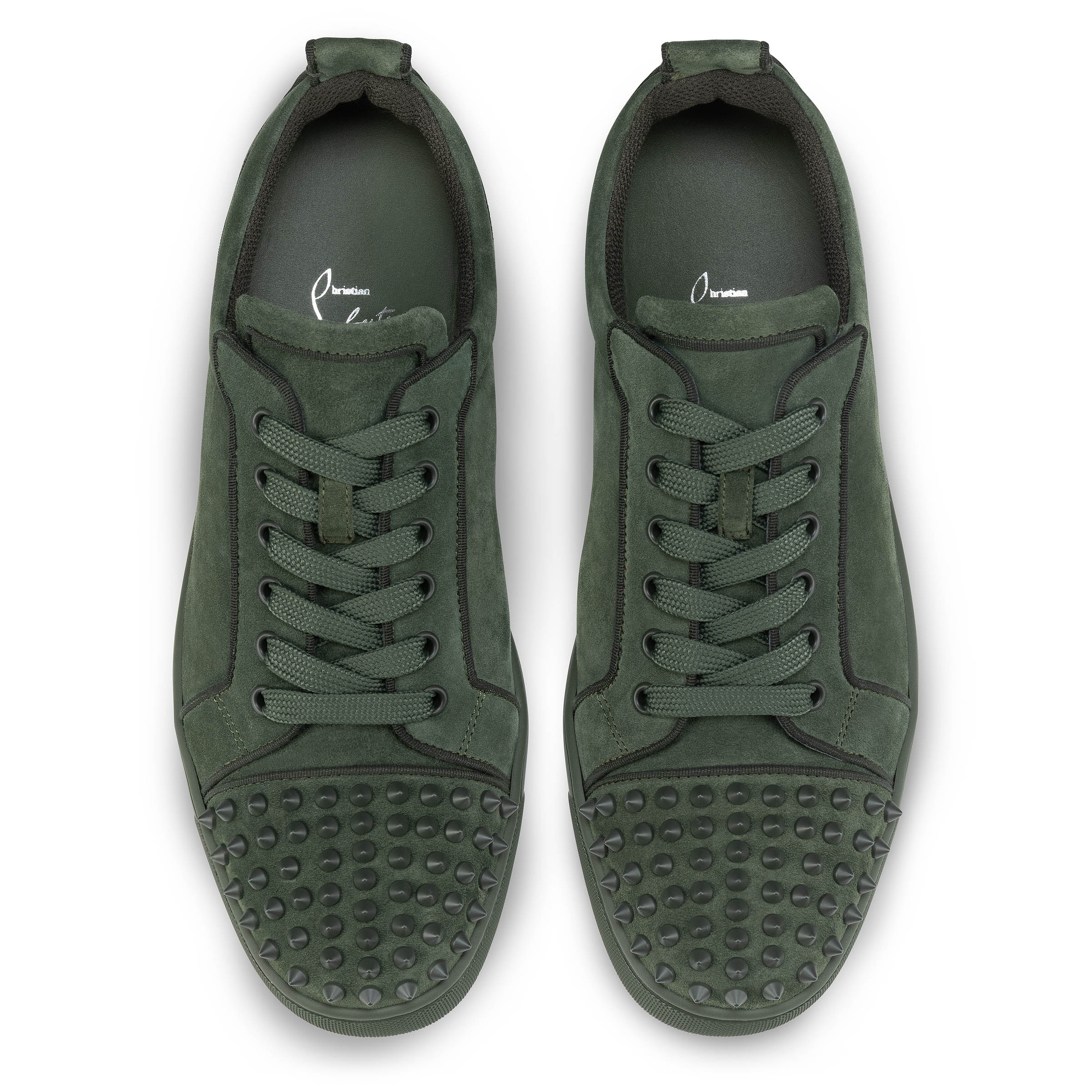Louis Junior Spikes Sneakers Veau velours and spikes Tennessee Men Christian Louboutin United Kingdom