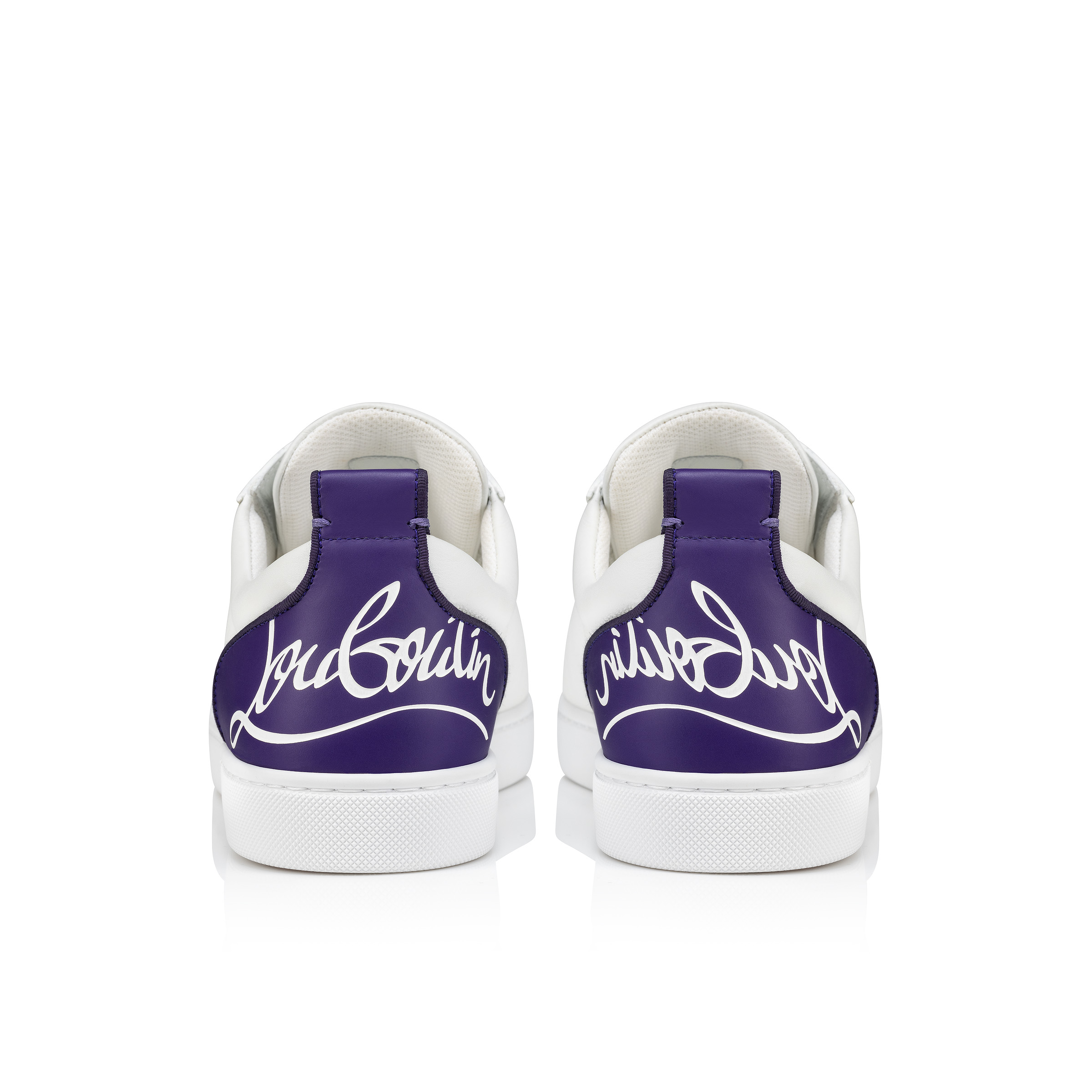Christian louboutin purple sneakers online