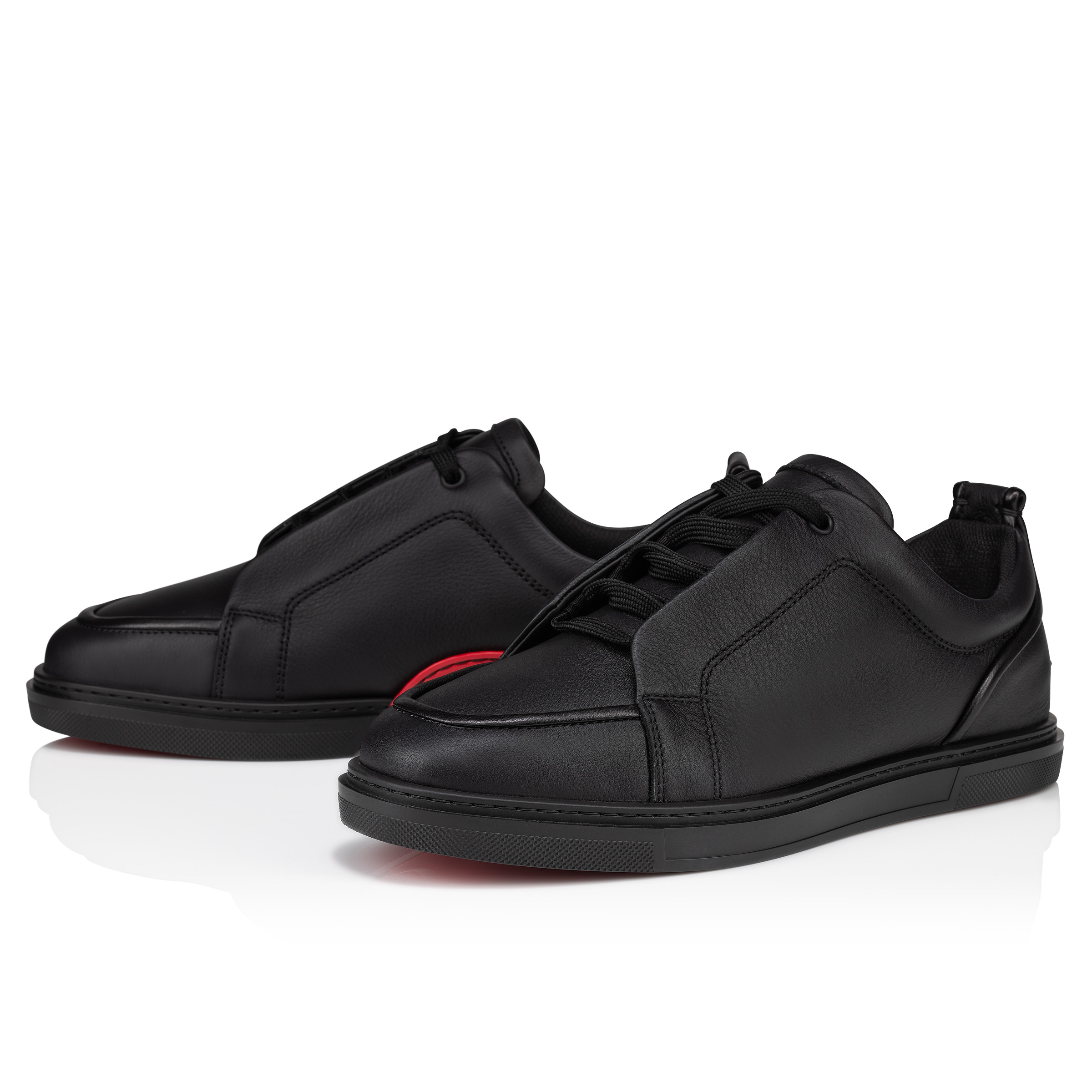 Jimmy Sneakers Calf leather and nappa leather Black Men Christian Louboutin Germany