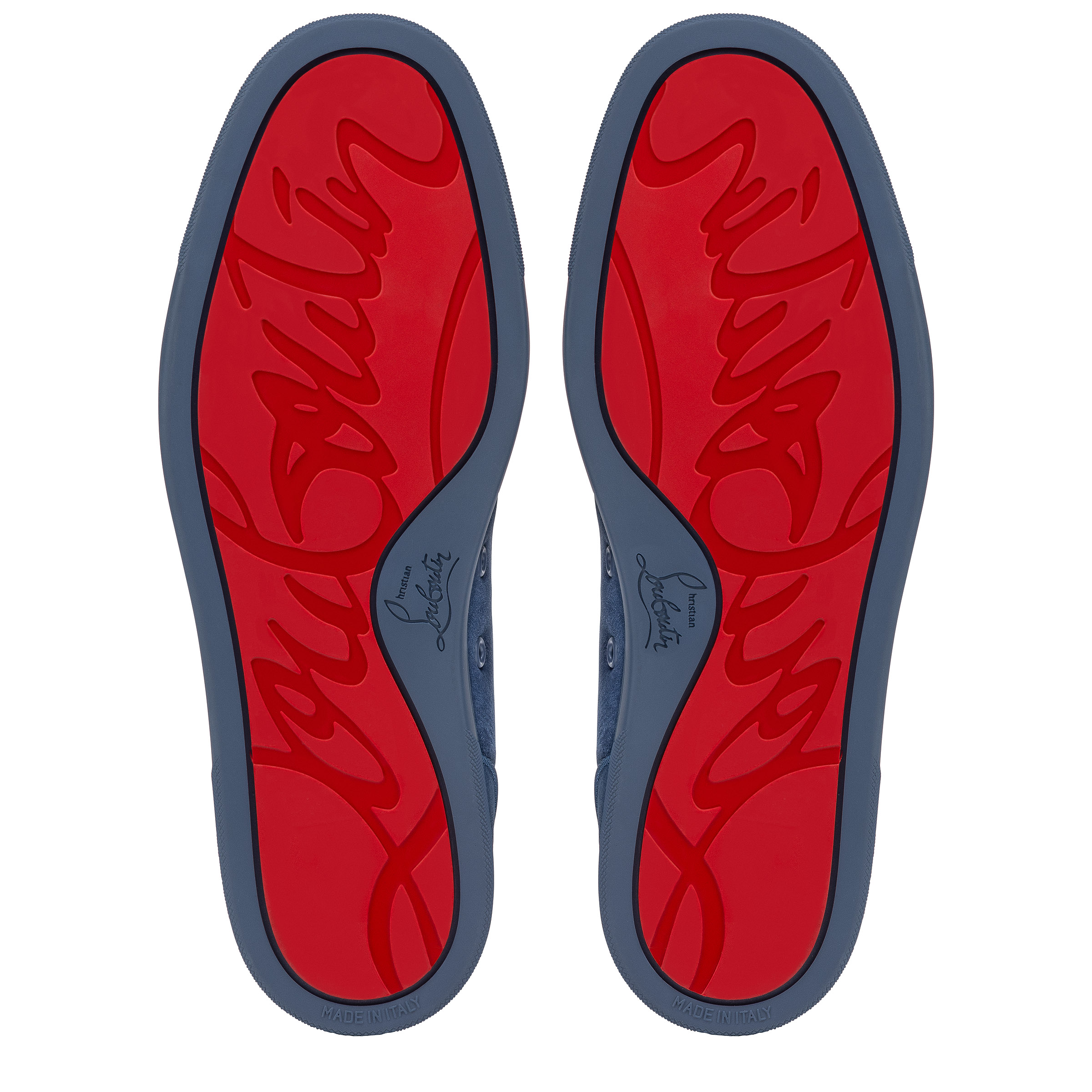 Louis junior spikes flat veau velours discount