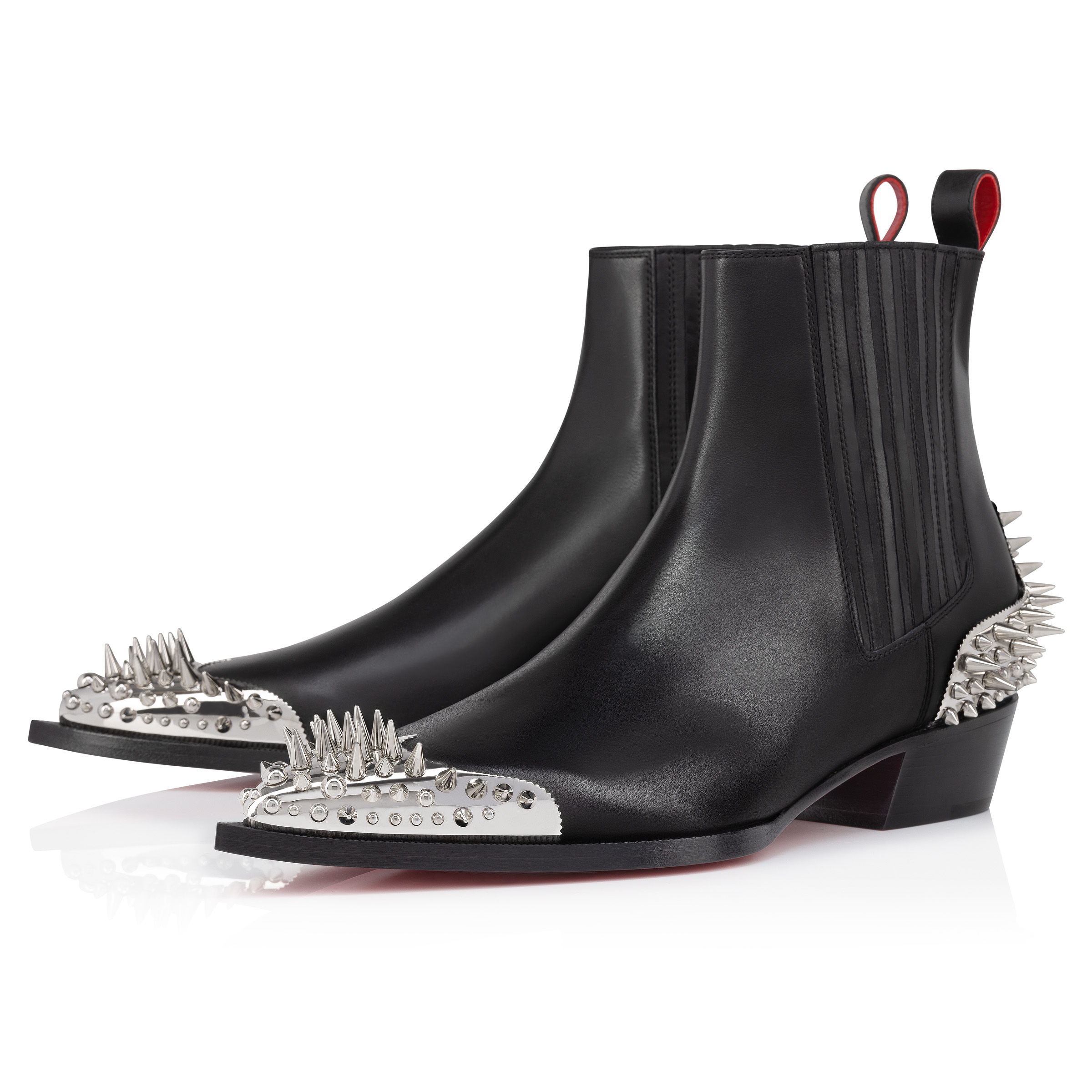 Louboutin boots with studs shop