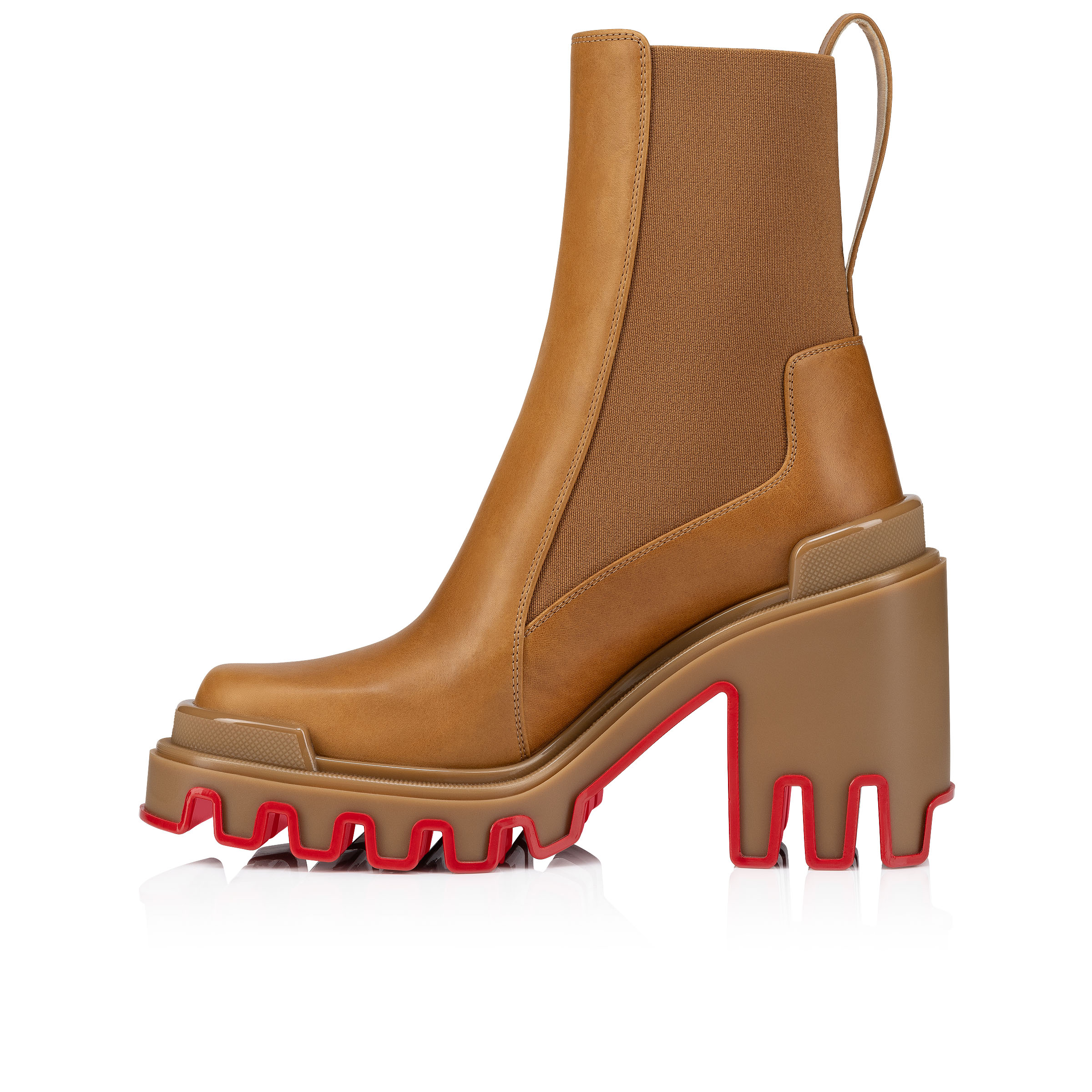 Christian louboutin marcharoche leather ankle boots shop