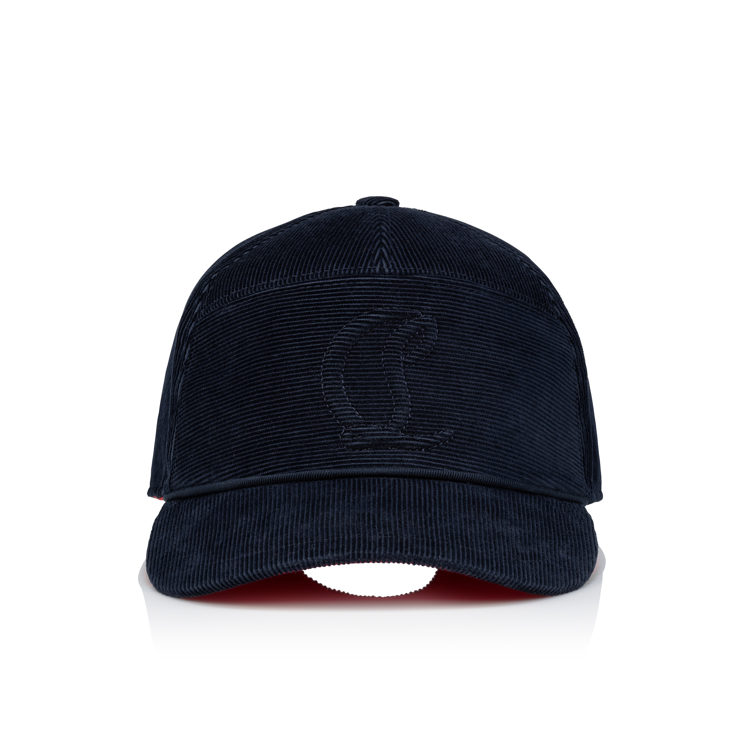 Enky Mooncrest Baseball cap Velvet corduroy Marine Christian Louboutin Netherlands
