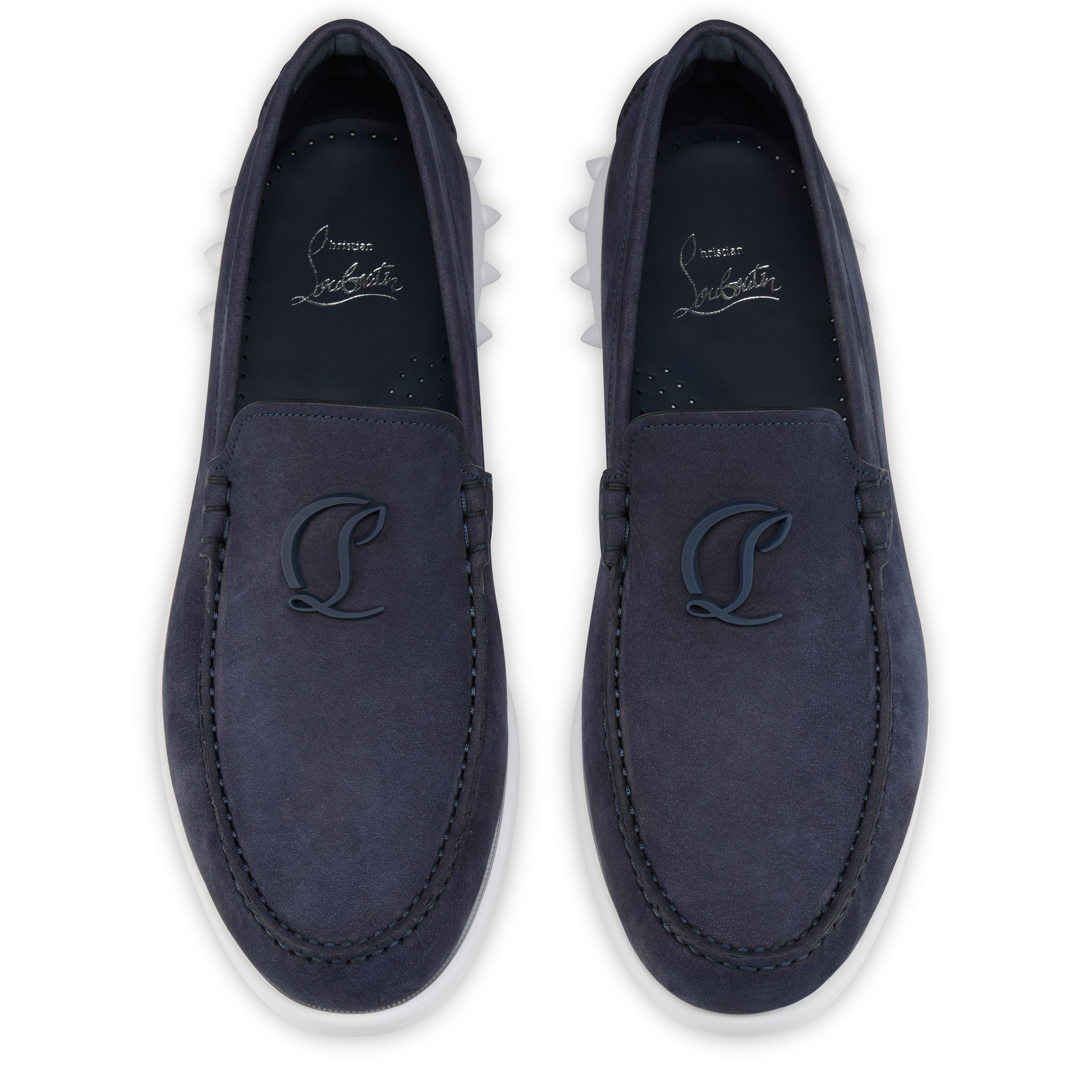 Christian Louboutin Moonkel Leather Loafer, Black display picture 1