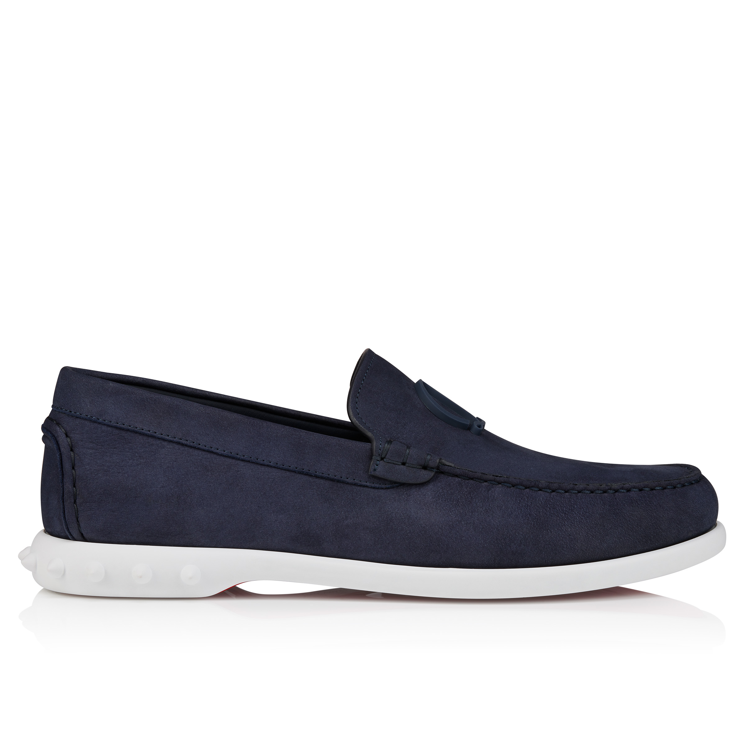 Christian Louboutin Moonkel Leather Loafer, Black display picture 3