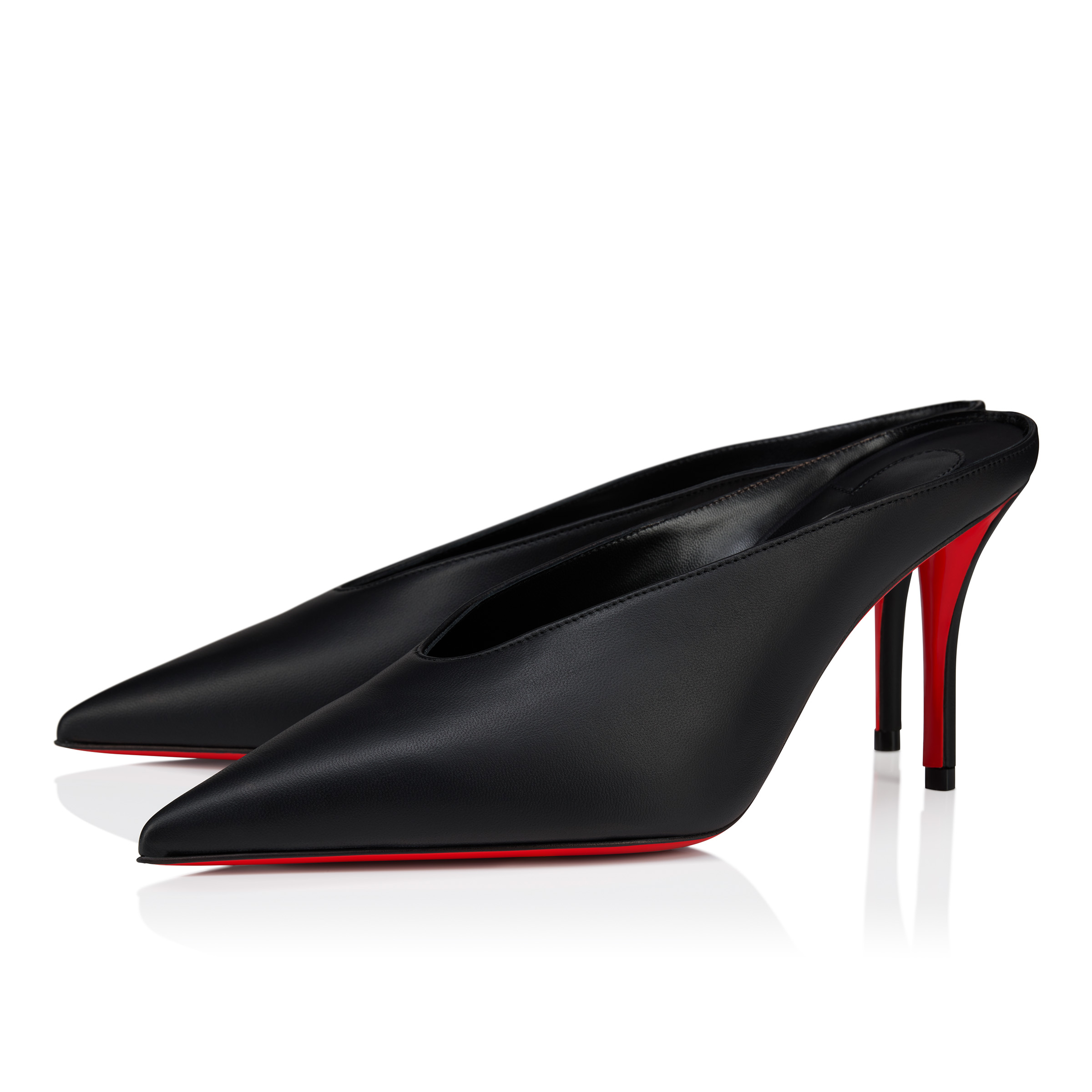 ブーツその他 Christian Louboutin Miss Z booty Miss Z Booty 100 Black Calf leather - 鞋履- Christian Louboutin