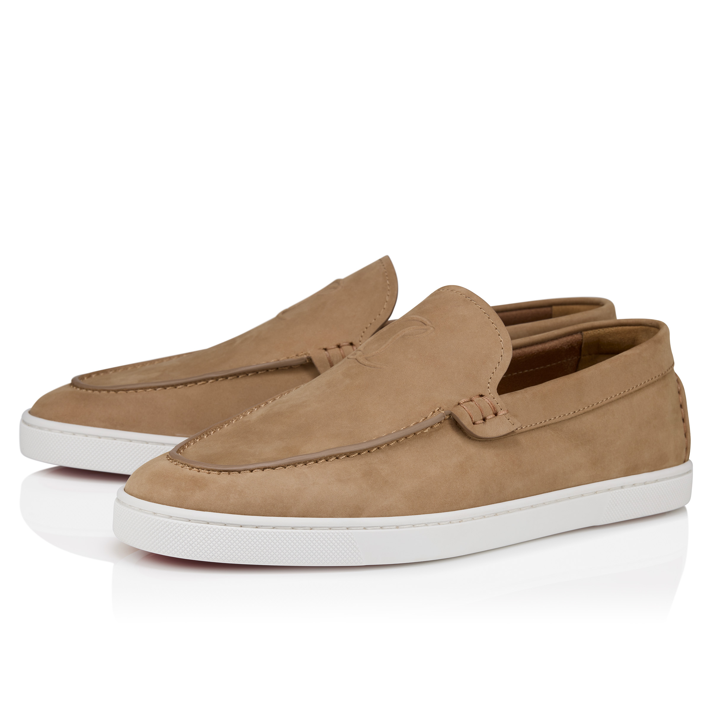Moonboat Loafers Reversed nubuck leather Lionne Men