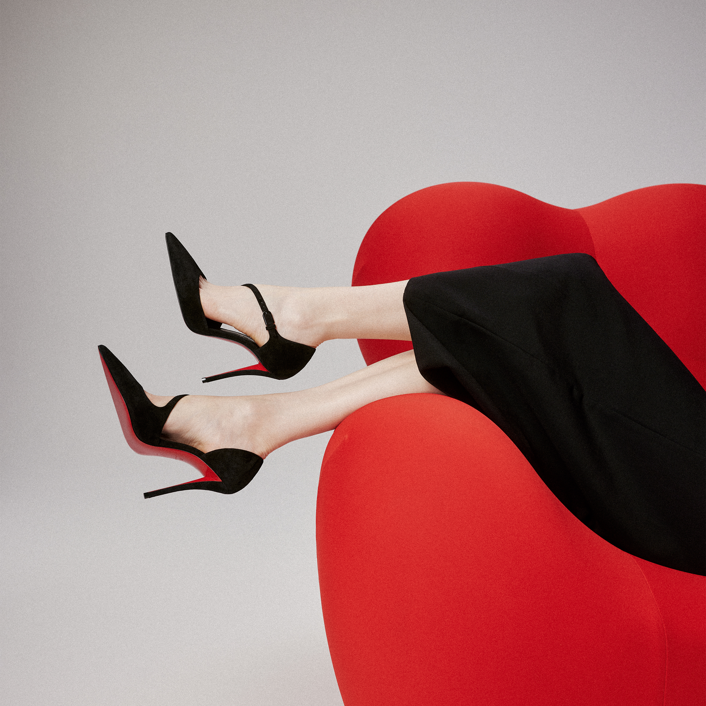 Miss Ziggyta - 100 mm Pumps - Veau velours - Black - Women