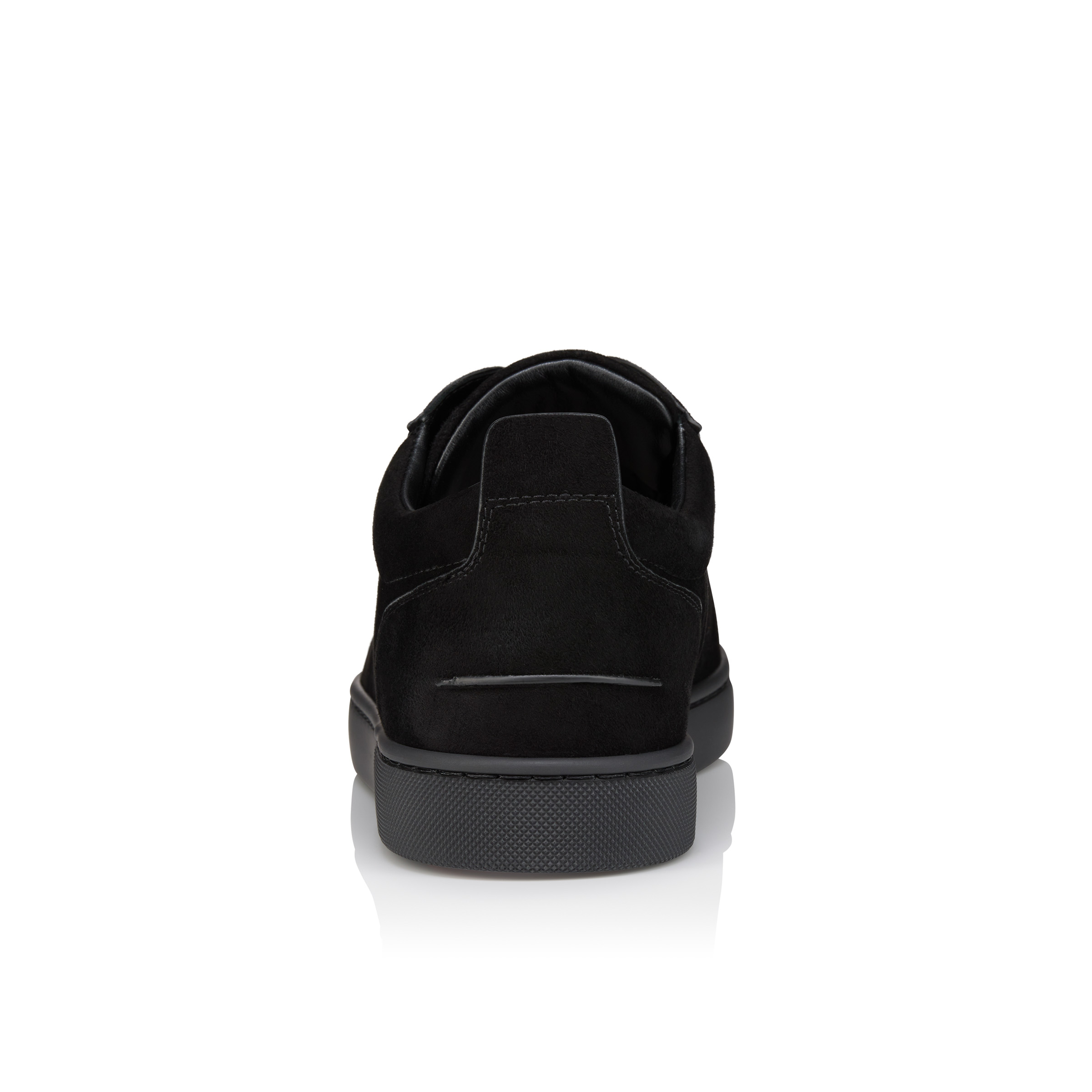 St Louis - Sneakers - Veau velours leather - Black - Men 