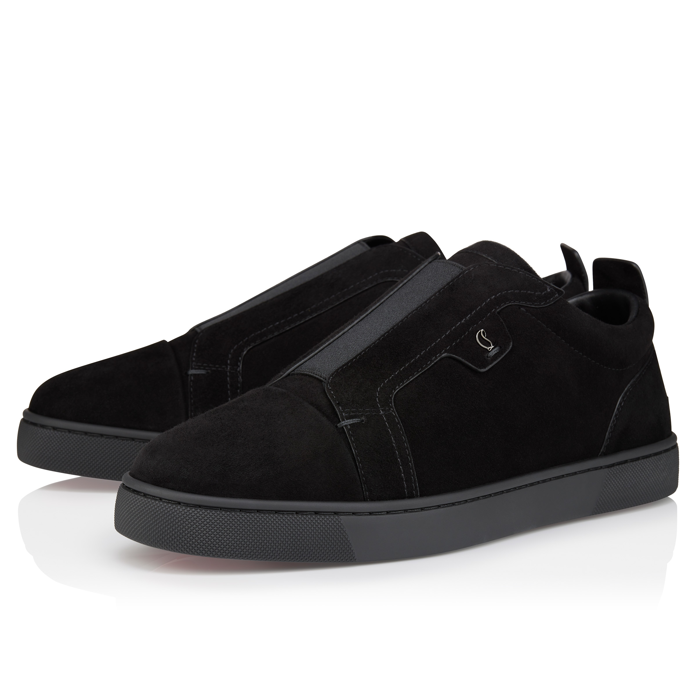 St Louis - Sneakers - Veau velours - Black - Men - Christian