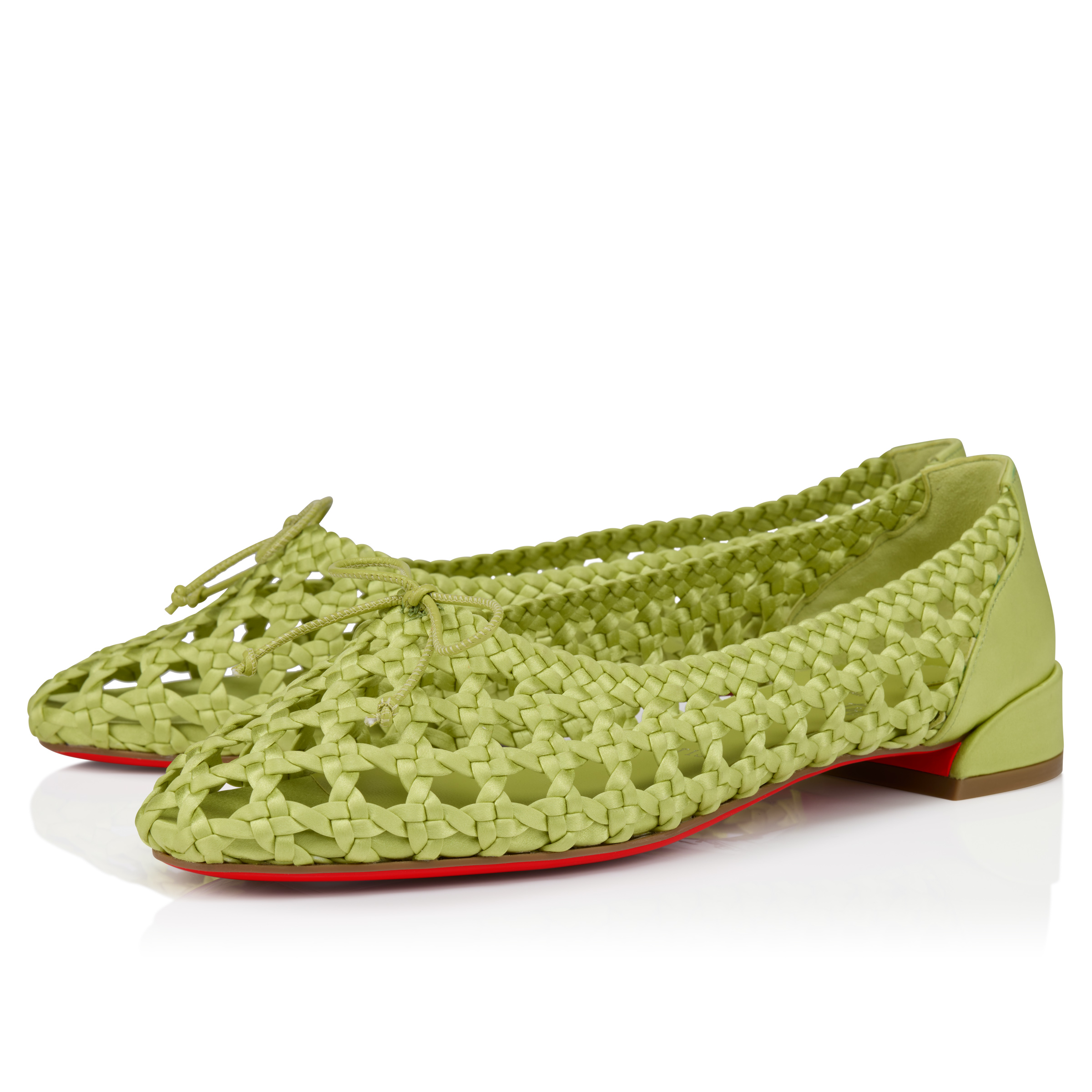 Sweetie Jane Nandina - Ballerines - Crêpe satin - Kiwi - Femme