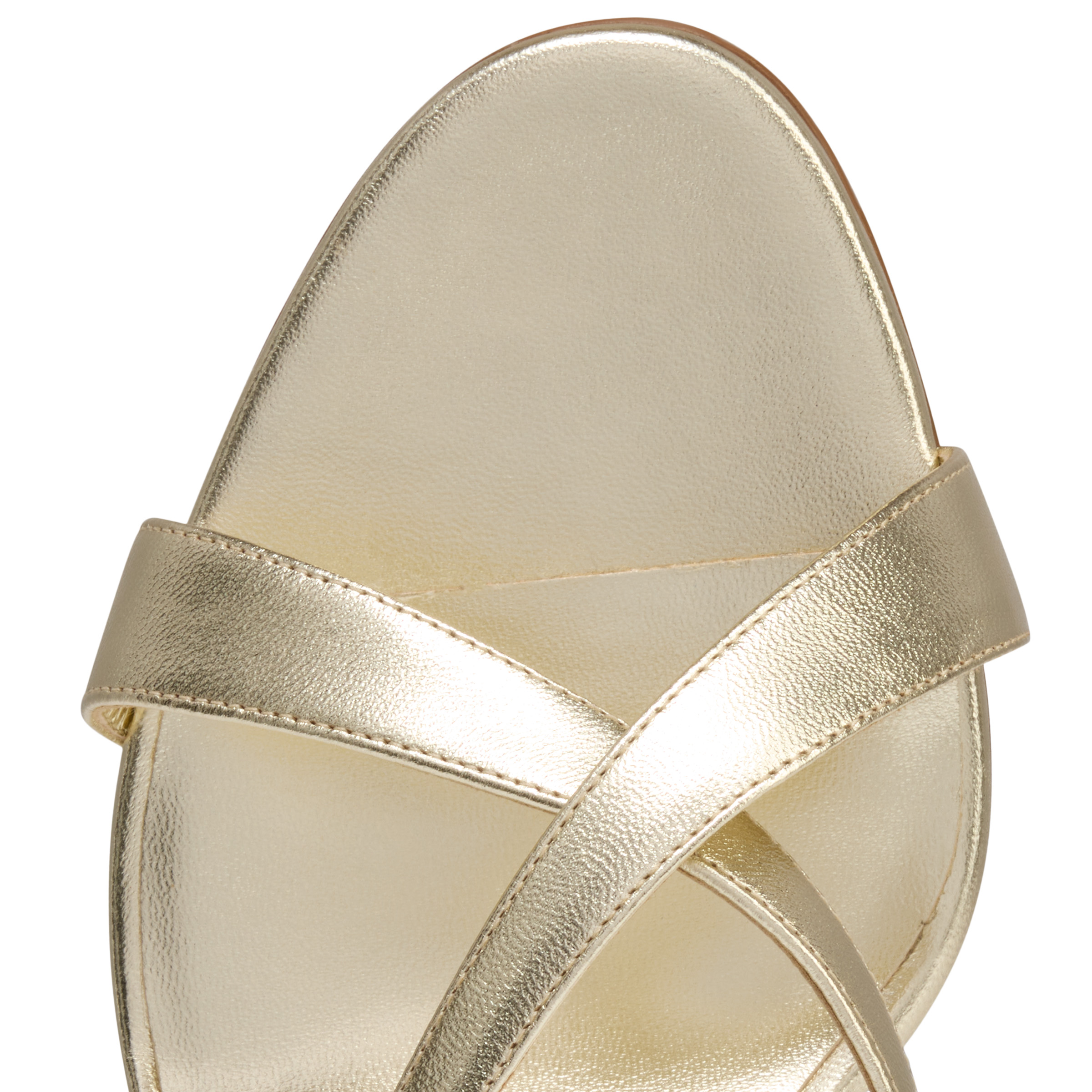 Mulazee Cross - 80 mm Mules - Laminated lamb nappa leather