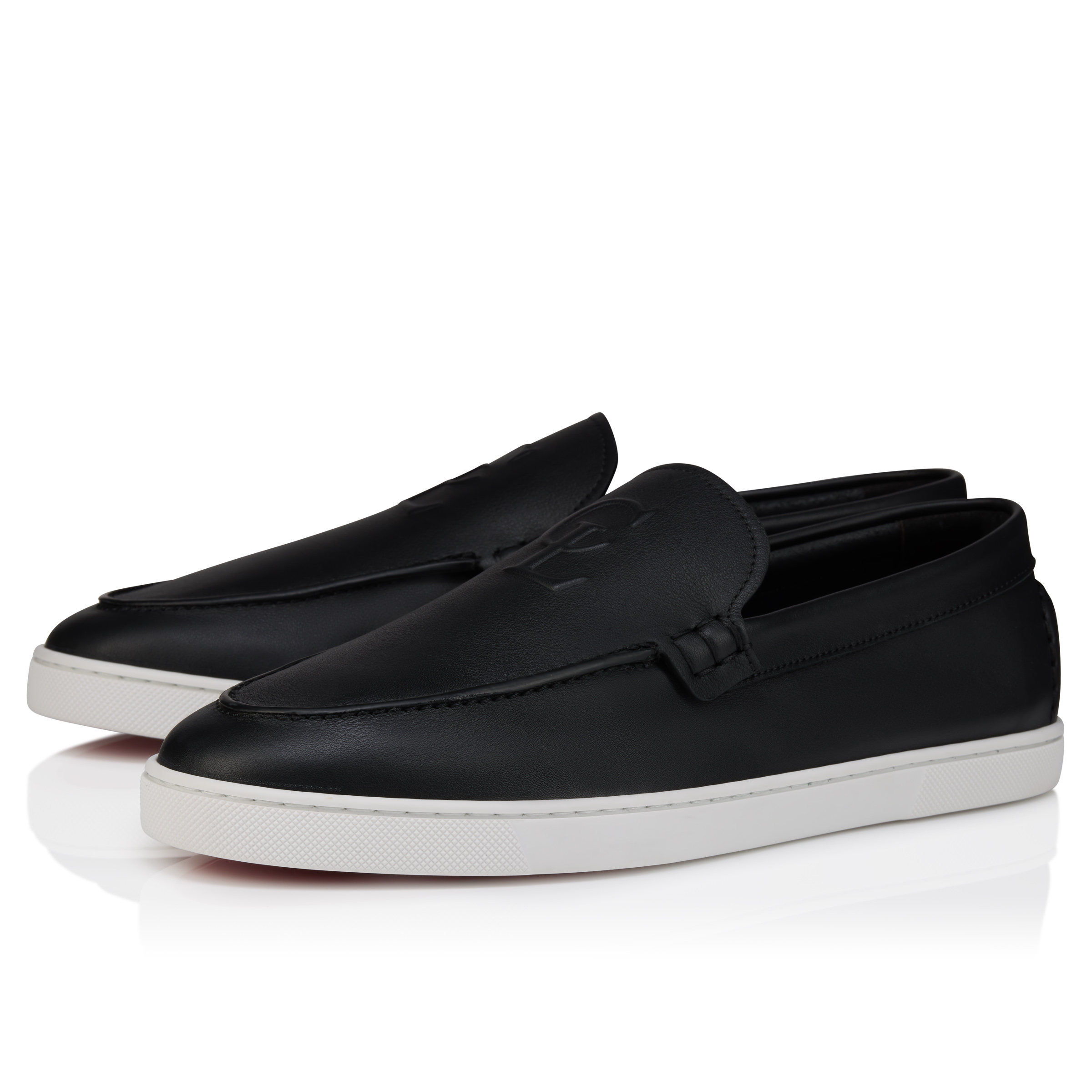 NeoCL Boat - Boat shoes - Reversed calf leather - Black - Men